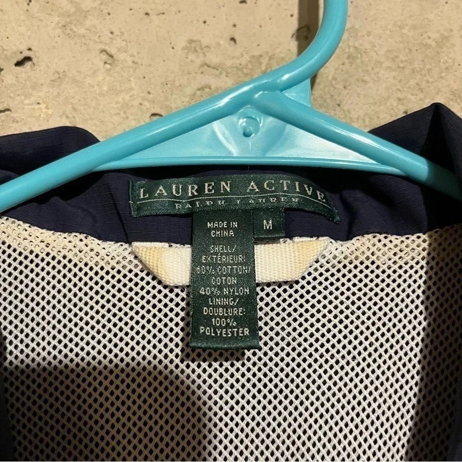 Lauren Ralph Lauren Ralph Lauren Active Womens Medium Blue Zip Up Vest Pockets Size M / US 6-8 / IT 42-44 - 4 Thumbnail