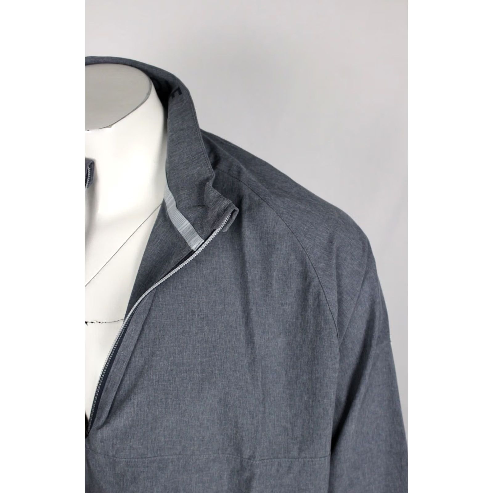 Puma Puma Golf Men s Coastal Woven 1/4 Zip Pullover XL Navy Blazer Heather Shirt Size US XL / EU 56 / 4 - 6 Thumbnail