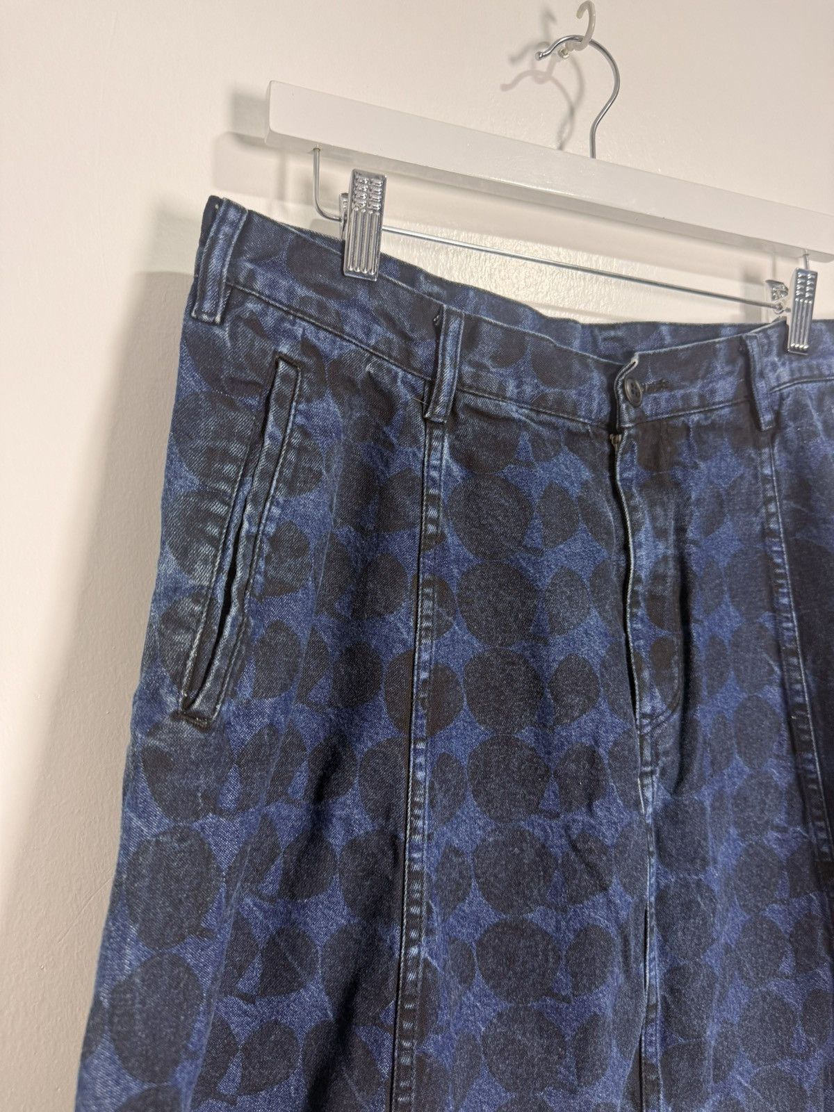 Comme des Garcons Black S/S 10 Archival Polka Dot Drop Crotch Shorts Size US 34 / EU 50 - 3 Thumbnail