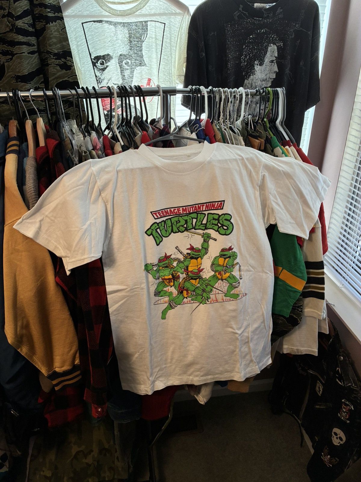 Vintage Vintage 90s Teenage Mutant Ninja Turtles tee shirt Size US XL / EU 56 / 4 - 1 Thumbnail