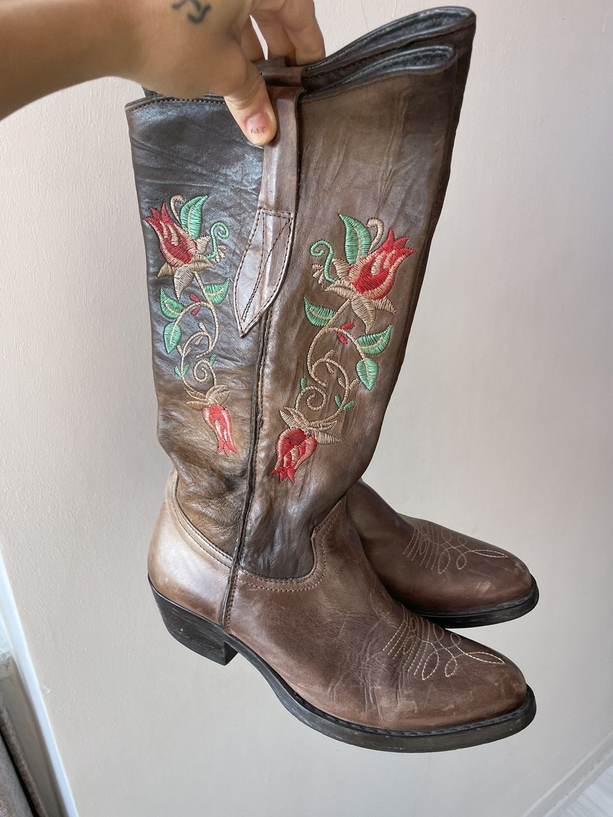 Vintage Vintage cowboy boots Size US 6.5 / IT 36.5 - 7 Thumbnail