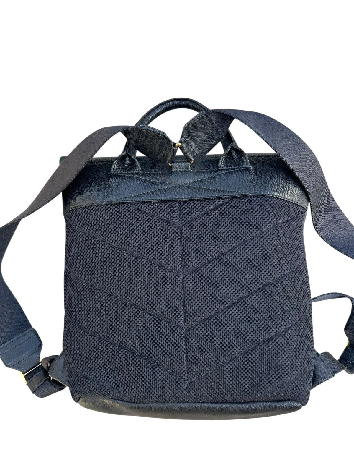 Leather ADMJ Japan Black Leather Backpack Bag Size ONE SIZE - 14 Thumbnail