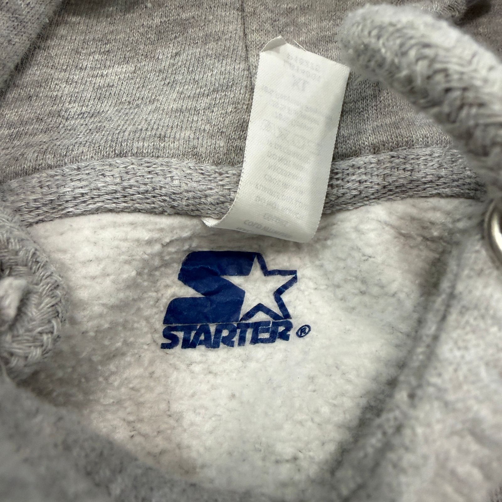 Starter Detroit Lions Hoodie Men's Extra Large Gray Blue Sweatshirt Size US XL / EU 56 / 4 - 4 Thumbnail