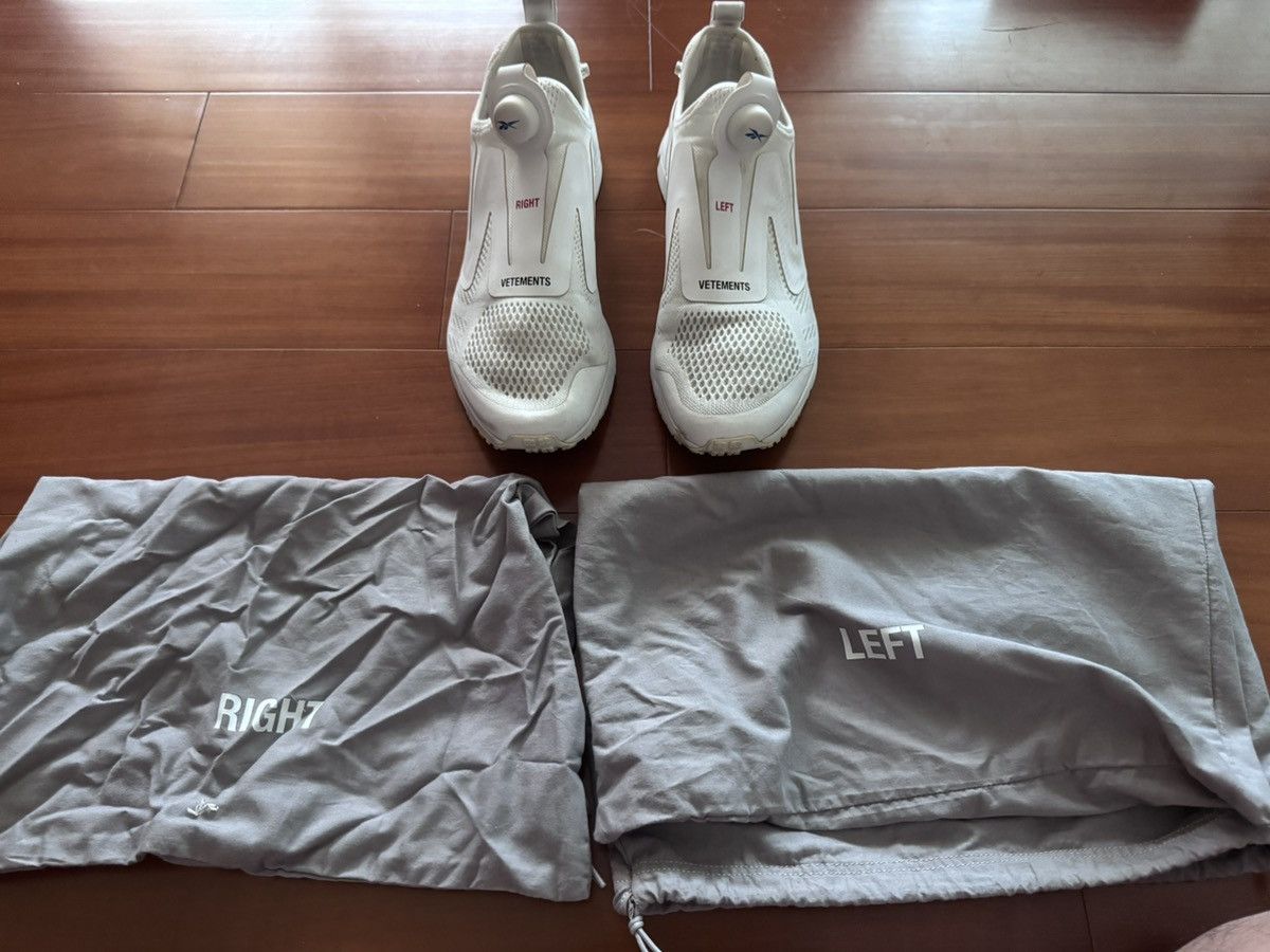 Reebok × Vetements Vetements x Reebok "Right & Left" Pump Size US 10 / EU 43 - 9 Thumbnail