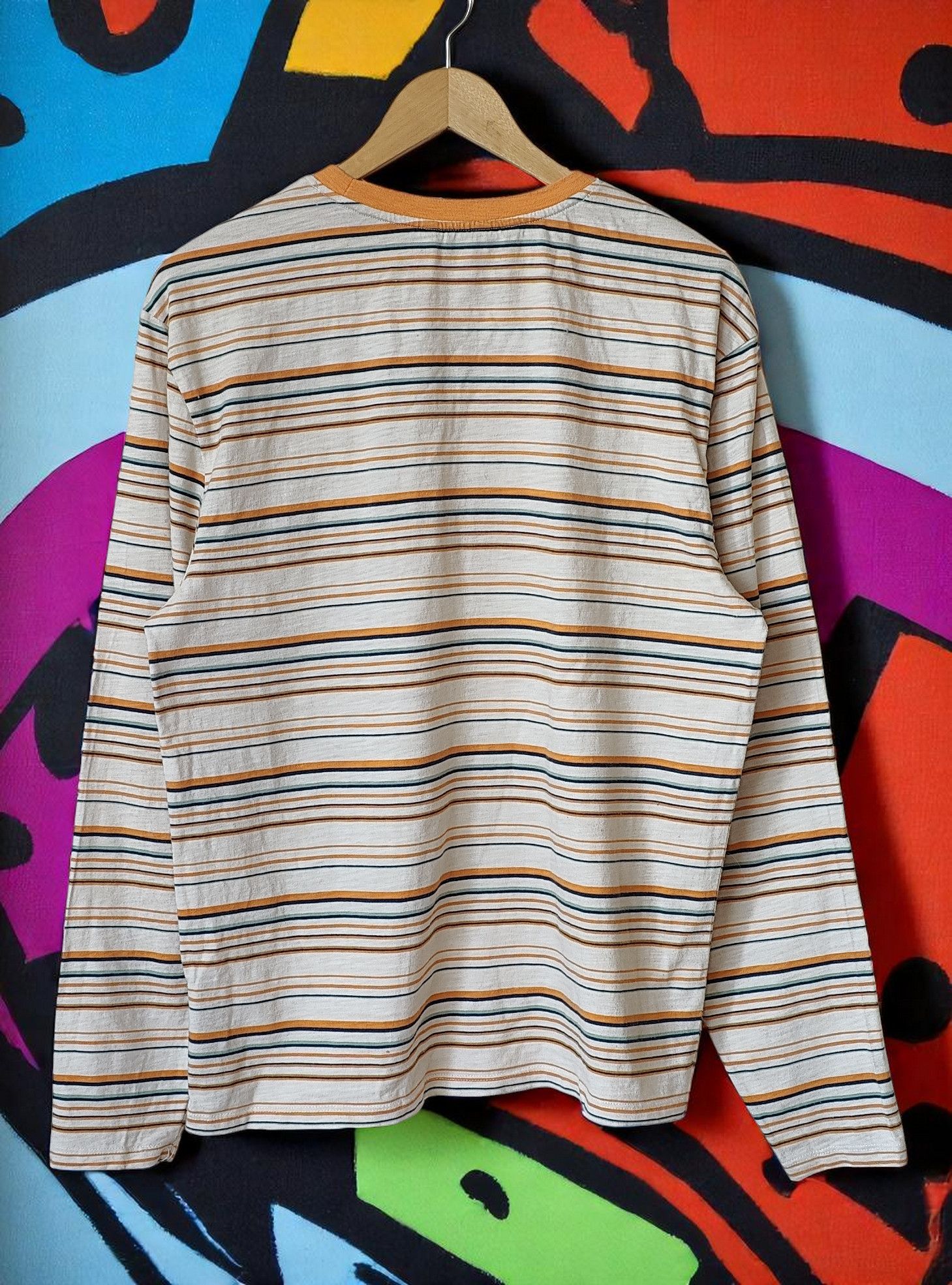 A$AP Rocky × Guess ASAP Rocky x Guess GUE$$ Striped Longsleeve Size US S / EU 44-46 / 1 - 2 Thumbnail