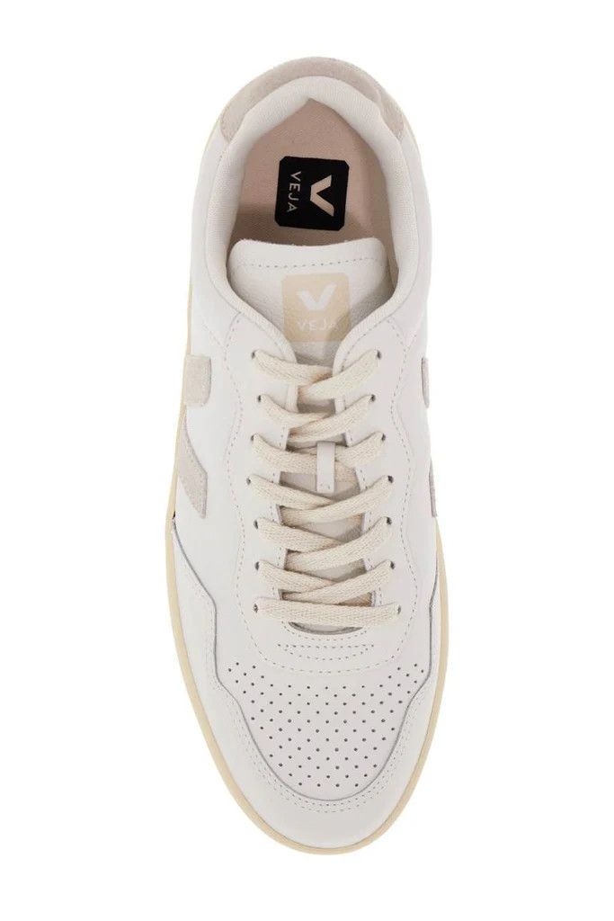Veja o1s22i1n0924 V-90 Leather Sneakers in White Size US 6 / IT 36 - 2 Thumbnail