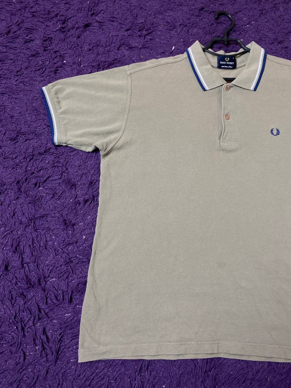 Fred Perry Polo logo Fred Perry Y2K Vintage T-Shirt Streetwear Size US L / EU 52-54 / 3 - 6 Thumbnail