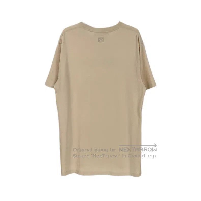 Loewe Loewe Beige Joint Big Logo 3D Coal Short Sleeve Size US L / EU 52-54 / 3 - 2 Thumbnail