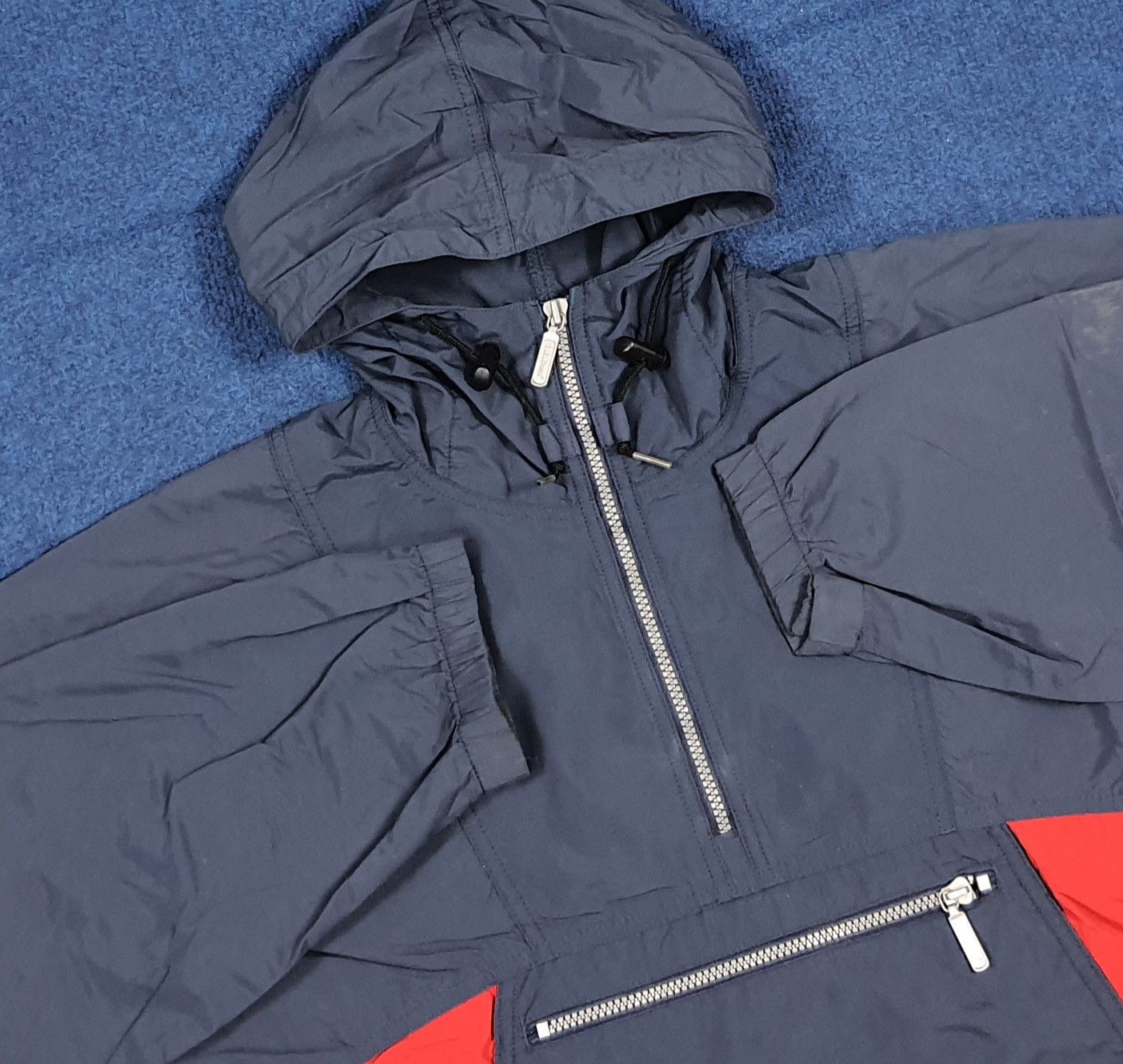 L.L. Bean Vintage L.L. Bean Hooded Windbreaker Anorak Retro C295N7 Size L / US 10 / IT 46 - 4 Thumbnail