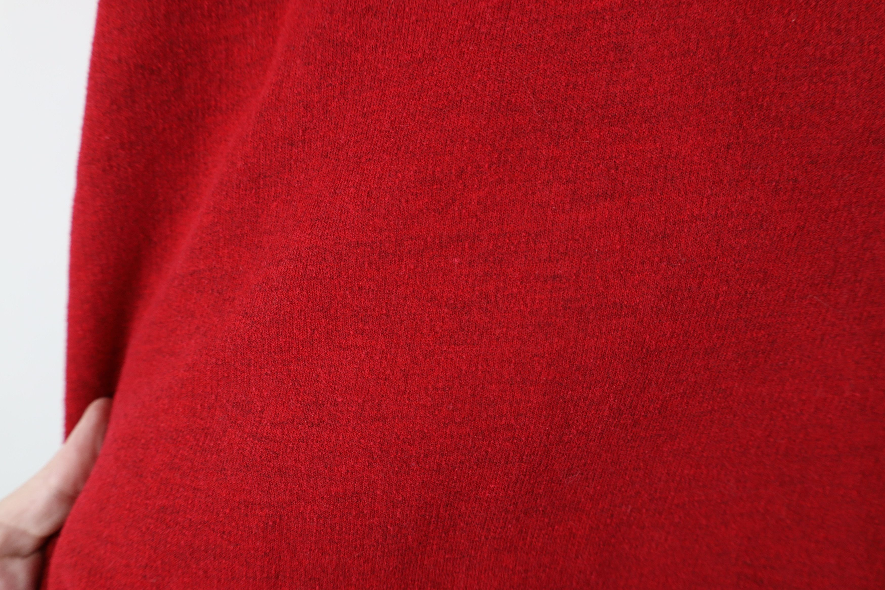 Vintage Vintage 90s Y2K Streetwear Hoodie Sweatshirt Heather Red Size US XXL / EU 58 / 5 - 7 Thumbnail