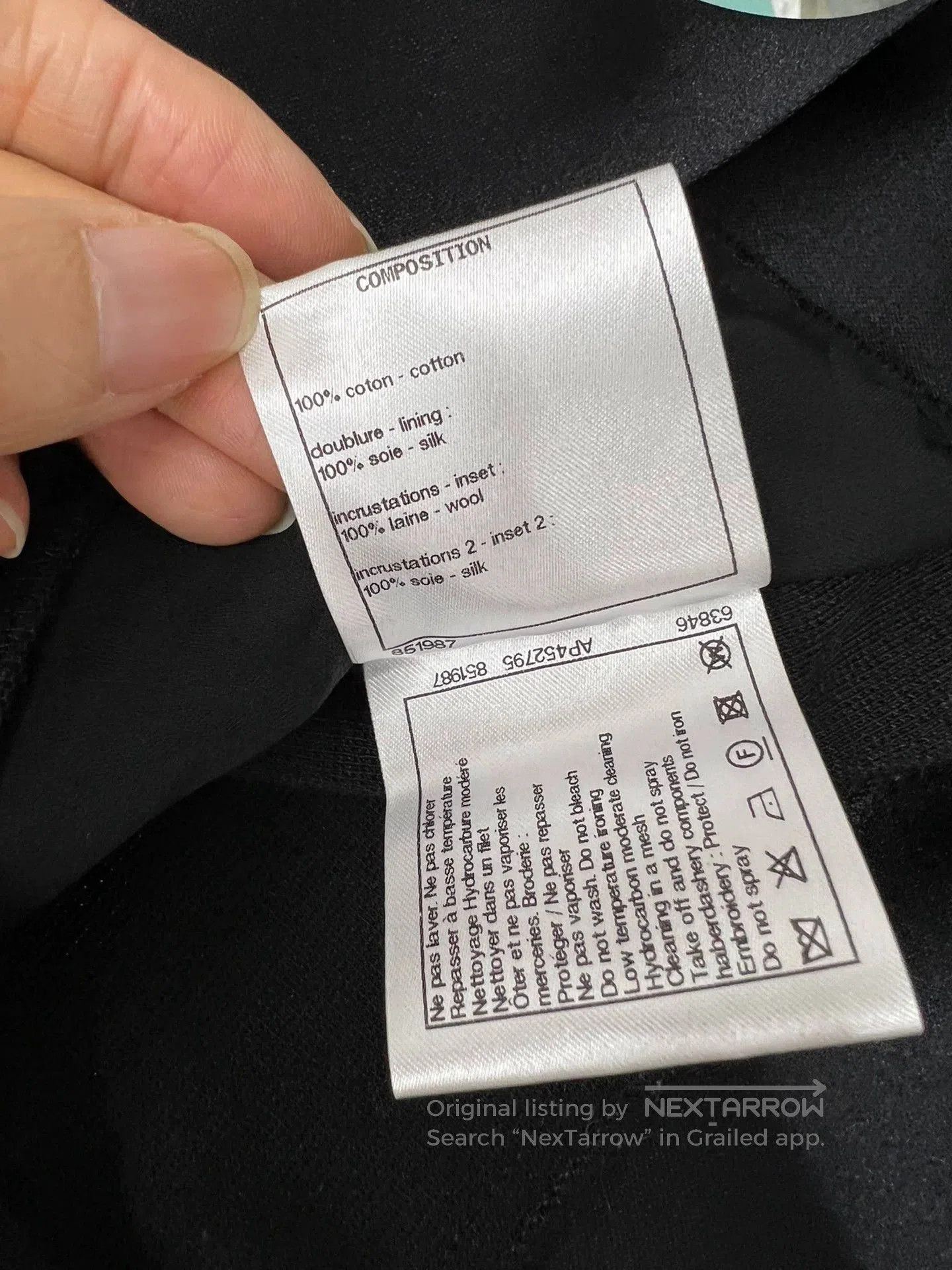 Chanel Chanel Black Pearl Crystal Logo Vest. Size M / US 6-8 / IT 42-44 - 6 Thumbnail