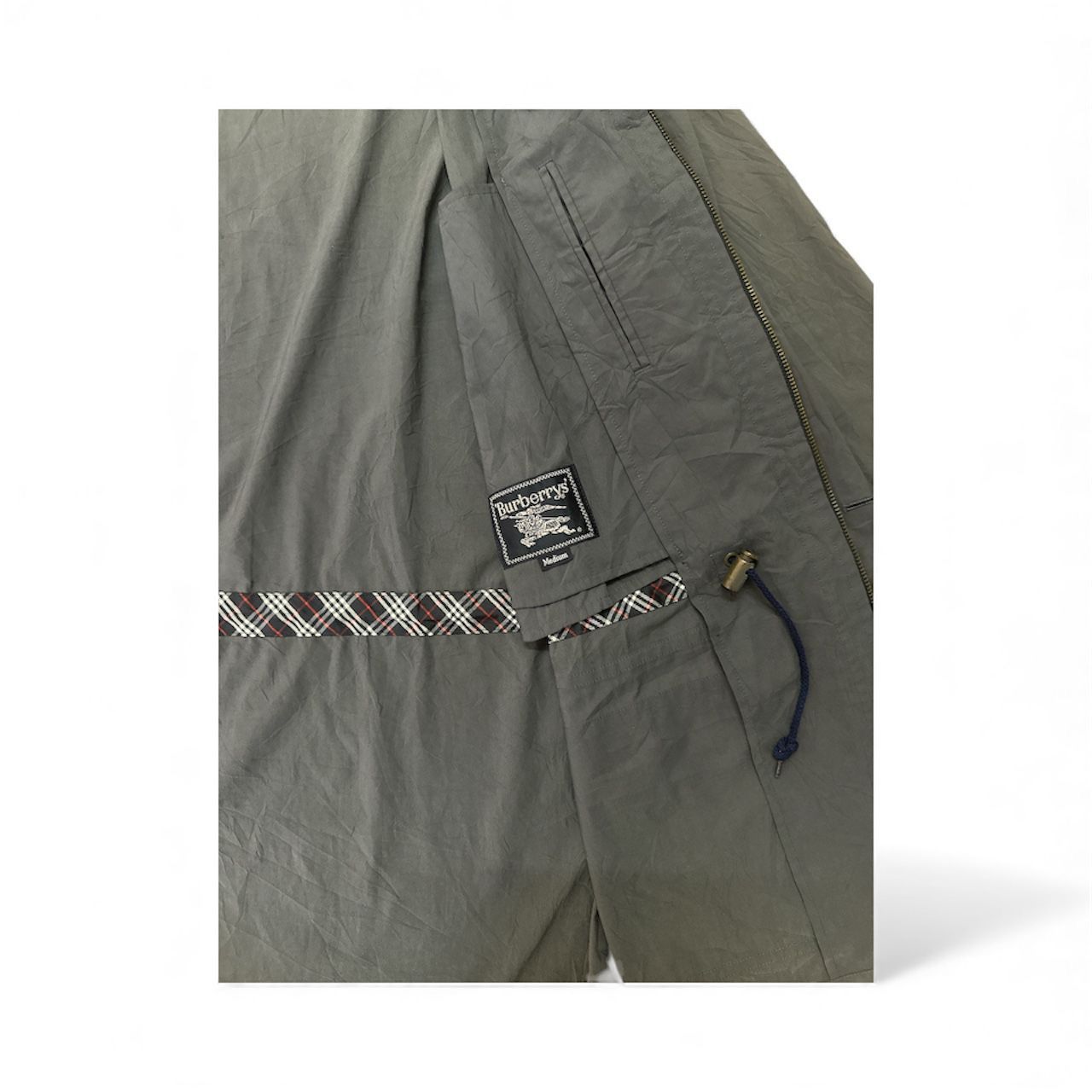 Burberry Burberry's Waxed Cotton Field Jacket Utility Vintage Style Size US M / EU 48-50 / 2 - 4 Thumbnail
