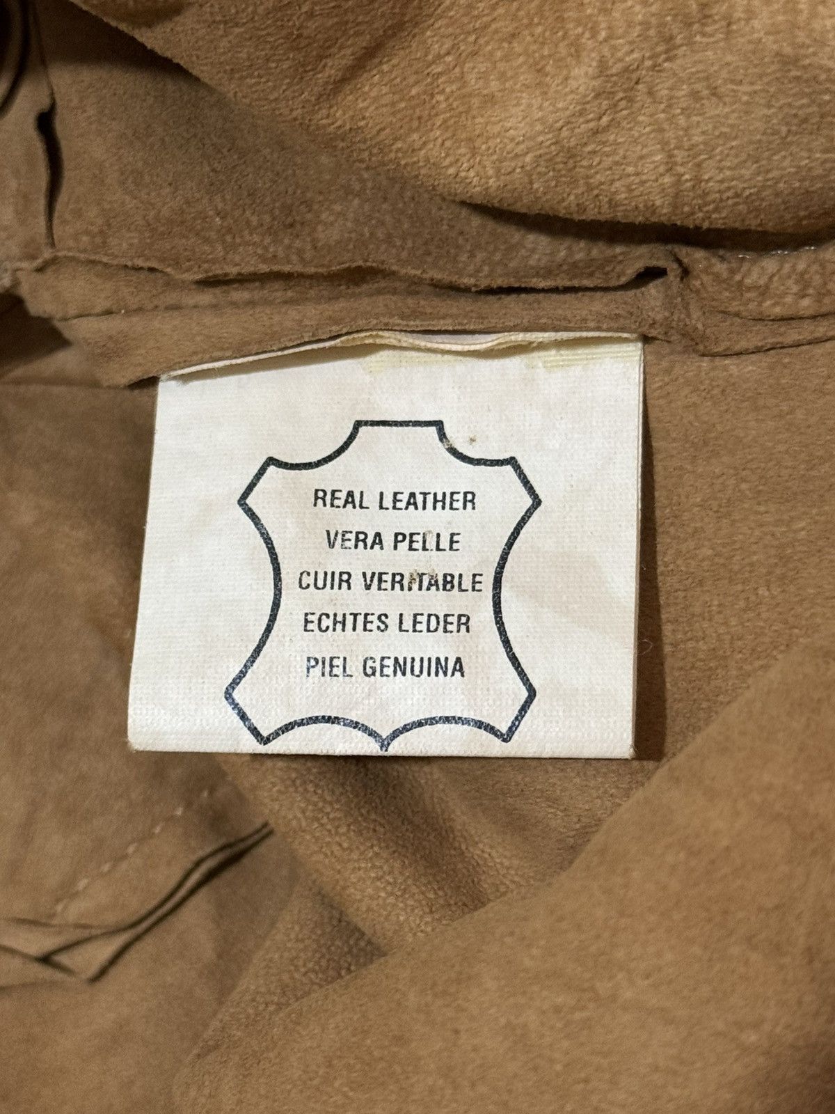 Genuine Leather 2000’s GB Baroni shirt suede leather Size US XL / EU 56 / 4 - 5 Thumbnail