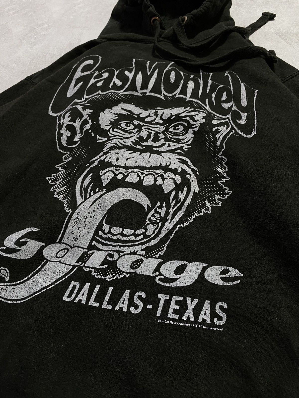 Band Tees Vintage Hoodie Gas Monkey Official Merch GARAGE Boxy Track Size US L / EU 52-54 / 3 - 3 Thumbnail