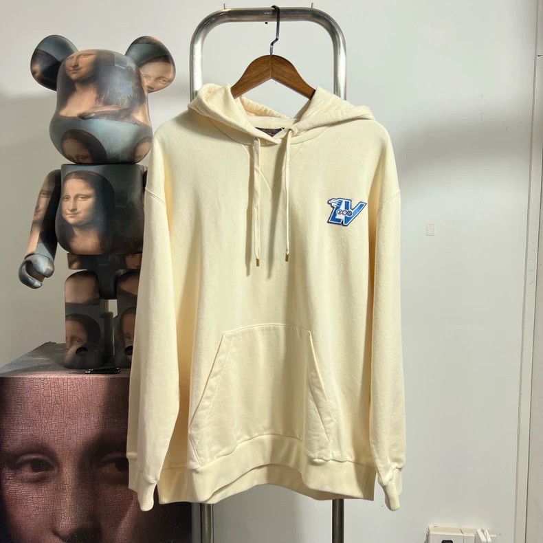 Louis Vuitton Embroidered Logo Hoodie