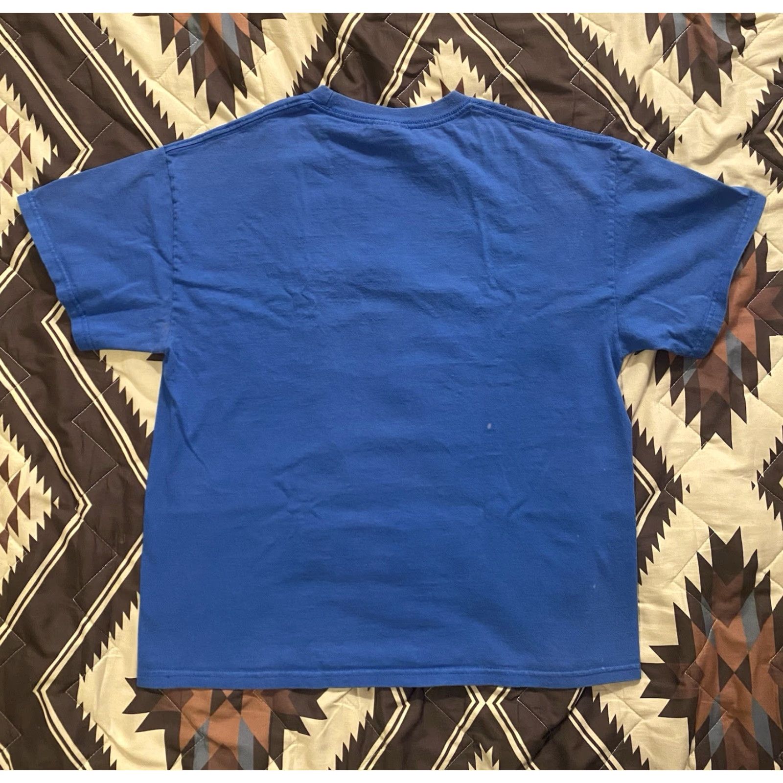 Vintage VINTAGE Tennessee River Mickey Mouse All American T Shirt Blue Adult Large Boxy Shirt Mens USA 90s Cartoon Graphic Print Crew Neck Short Sleeve Cotton Size US L / EU 52-54 / 3 - 2 Thumbnail