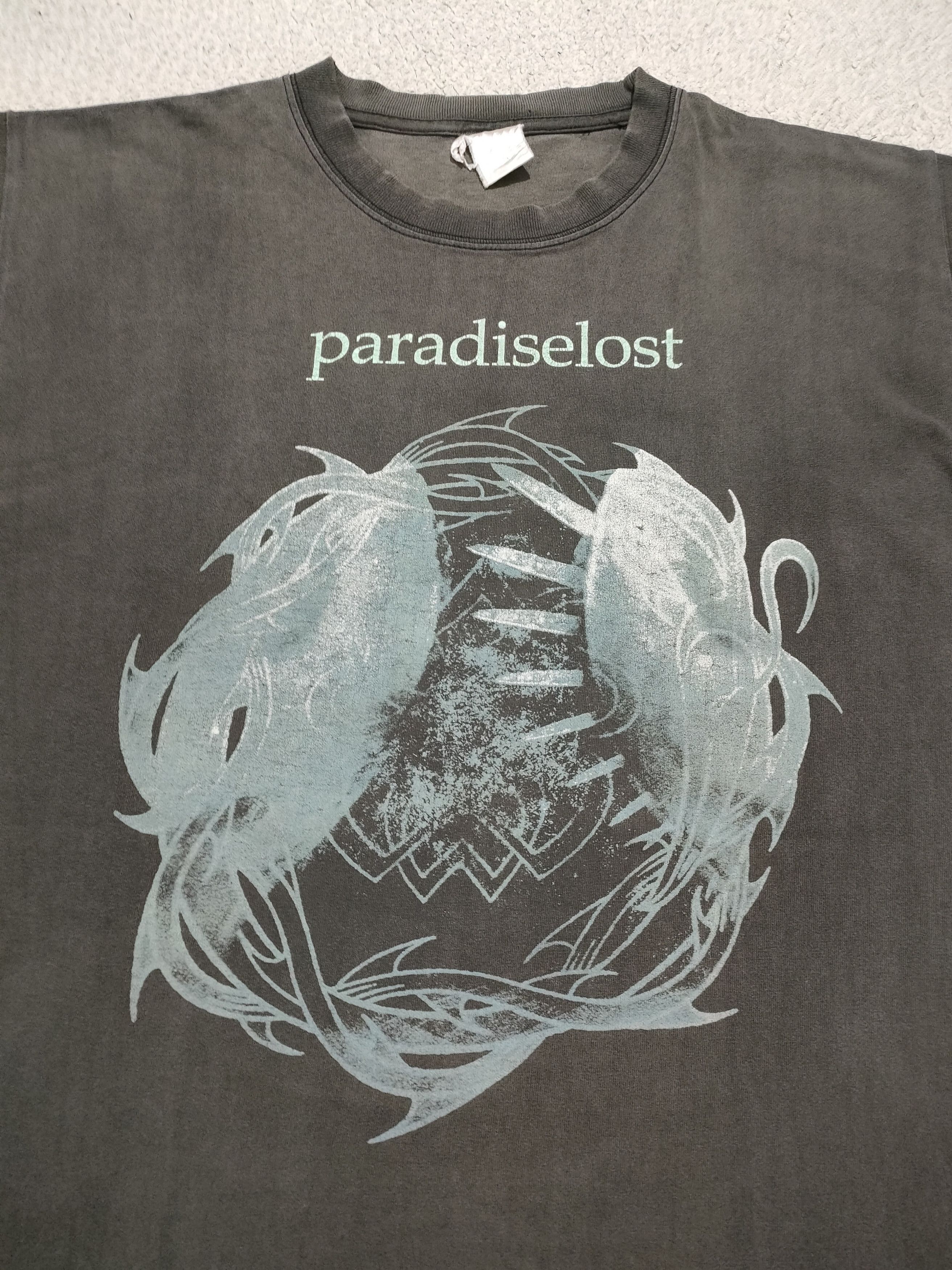 Band Tees Early 00s PARADISE LOST - ACCEPT THE PAIN Vintage Band Tee Size US L / EU 52-54 / 3 - 3 Thumbnail