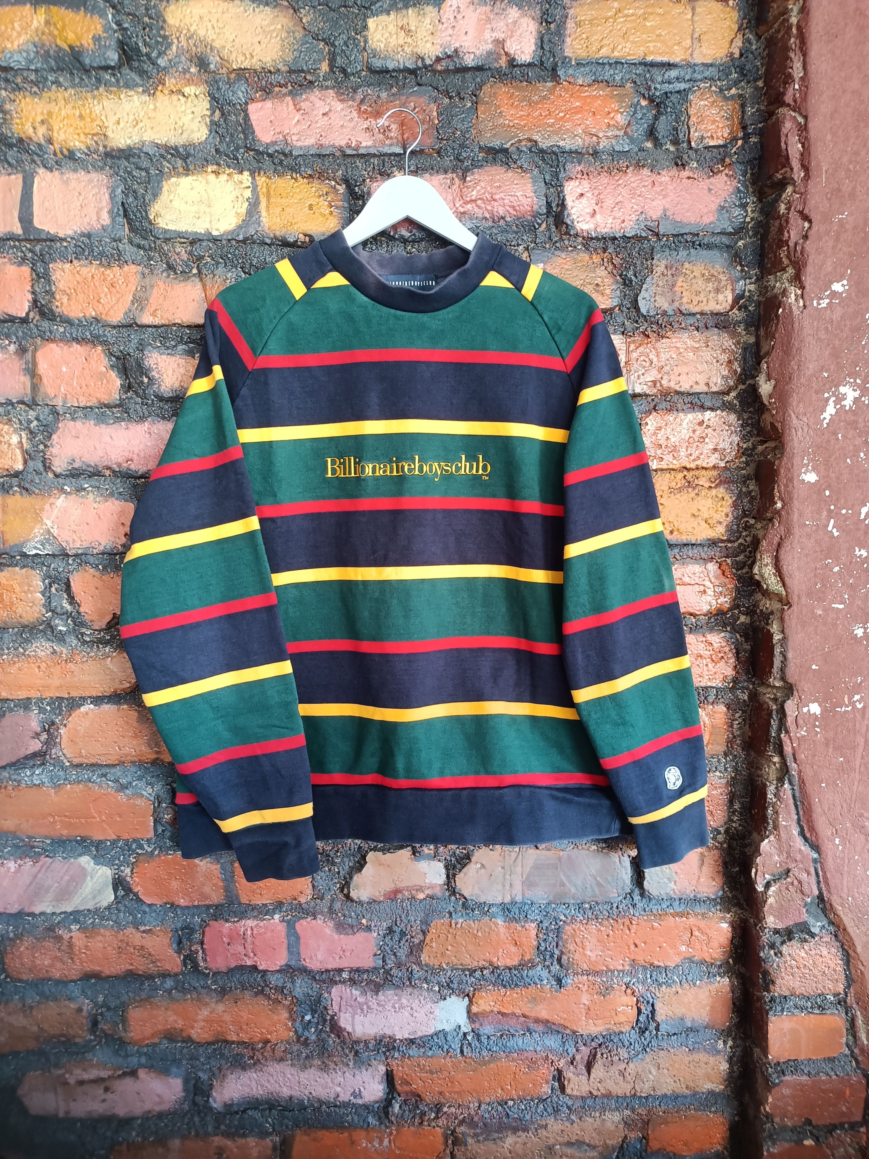 Billionaire Boys Club Striped Sweatshirt