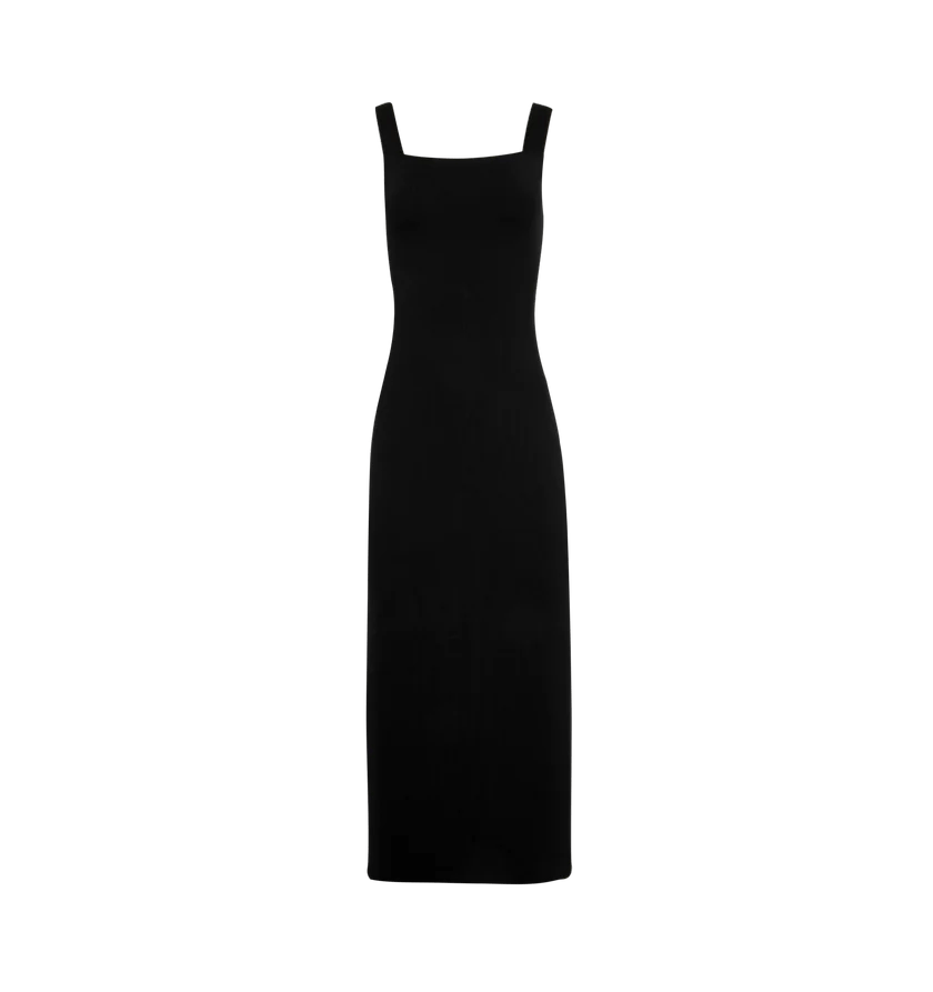 KHAITE o1h1sh11225 Dixi Dress in Black Size M / US 6-8 / IT 42-44 - 1 Thumbnail