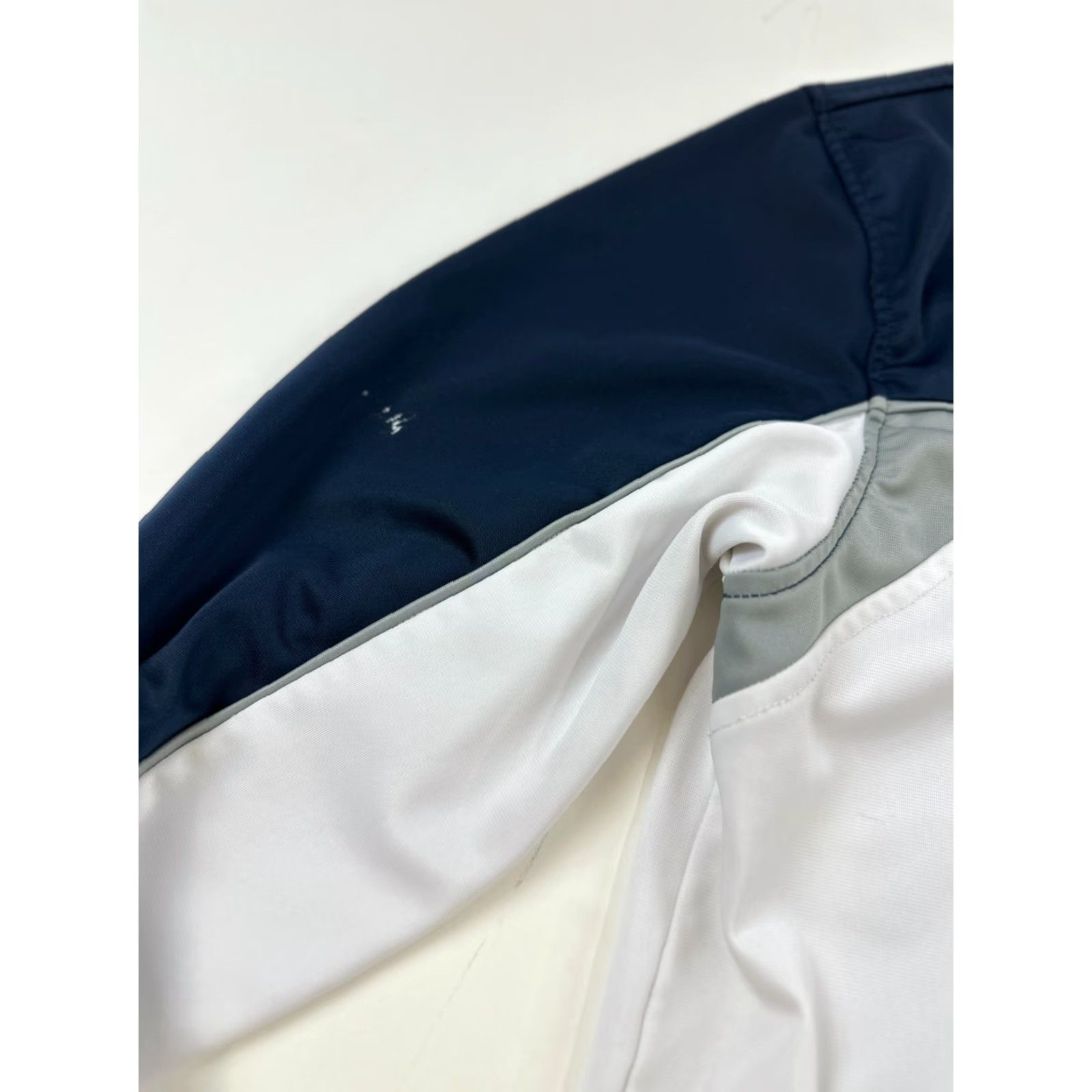 Ecko Unltd. Ecko Unltd Jacket Mens XL White Colorblock Tricot Track Long Sleeve Full Zip Size US XL / EU 56 / 4 - 4 Thumbnail