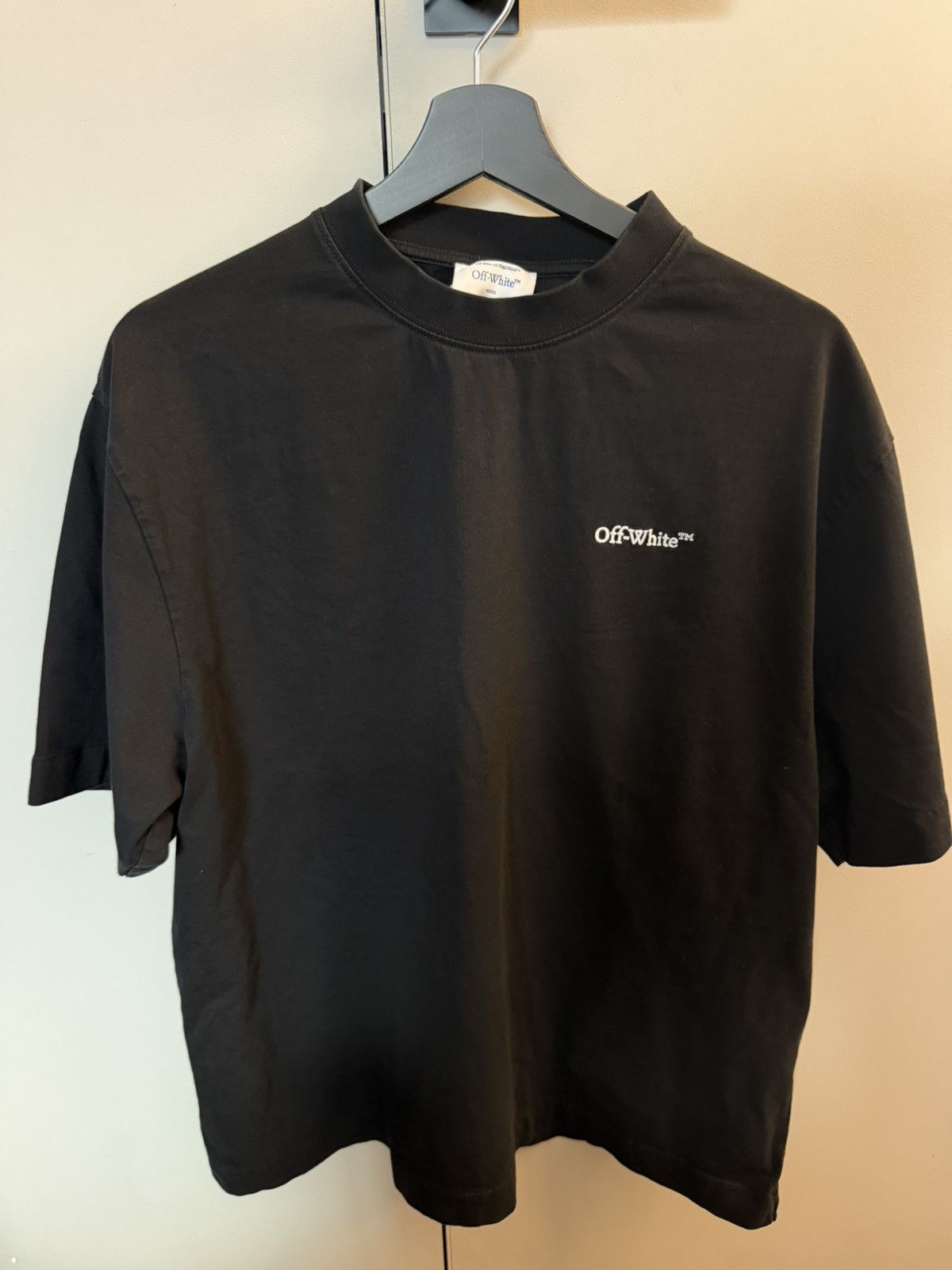 Off-White Off white embroidered print Size US S / EU 44-46 / 1 - 1 Thumbnail