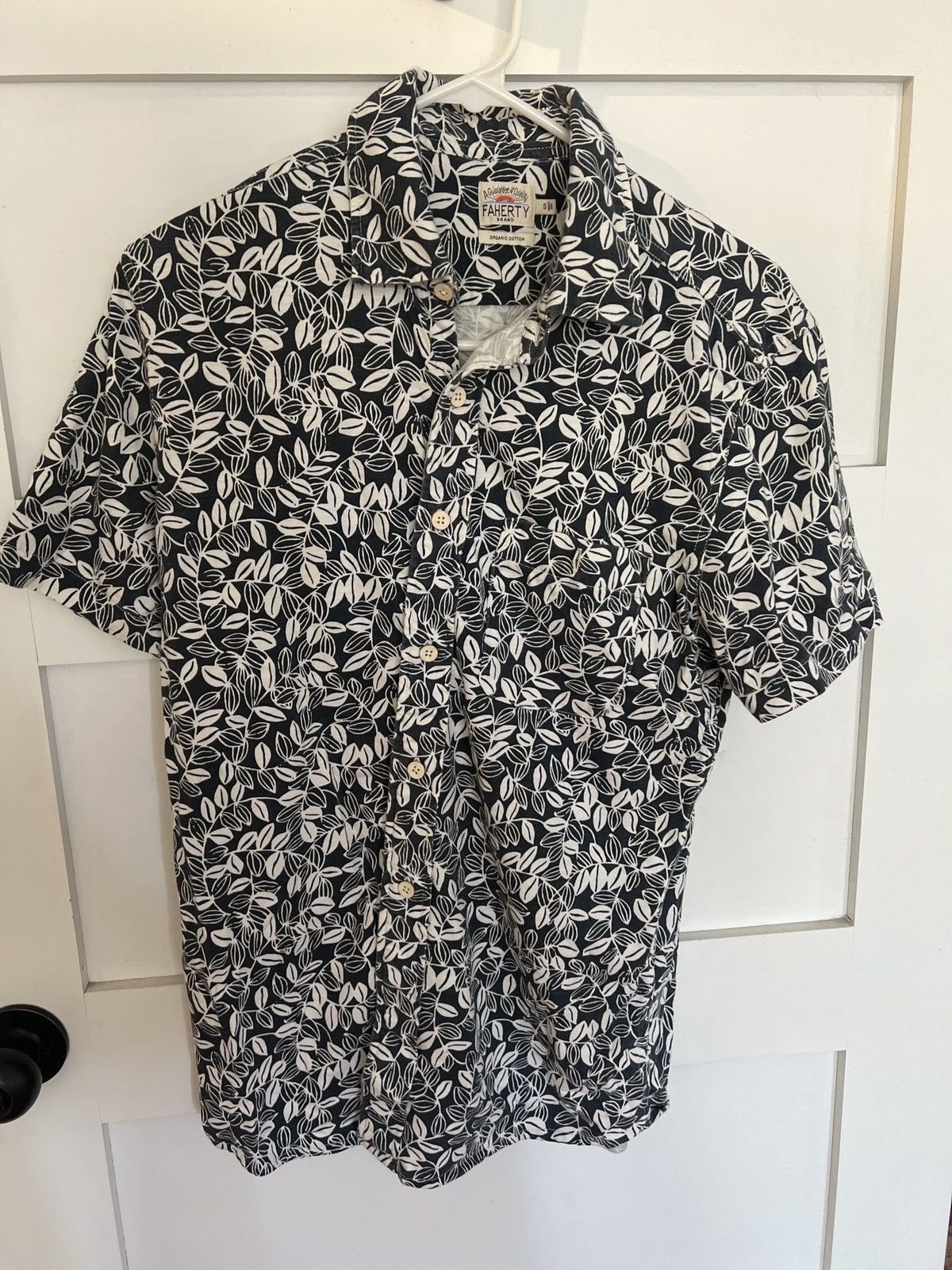 Faherty Faherty Brand Size S Cotton Button Down Size US S / EU 44-46 / 1 - 1 Thumbnail