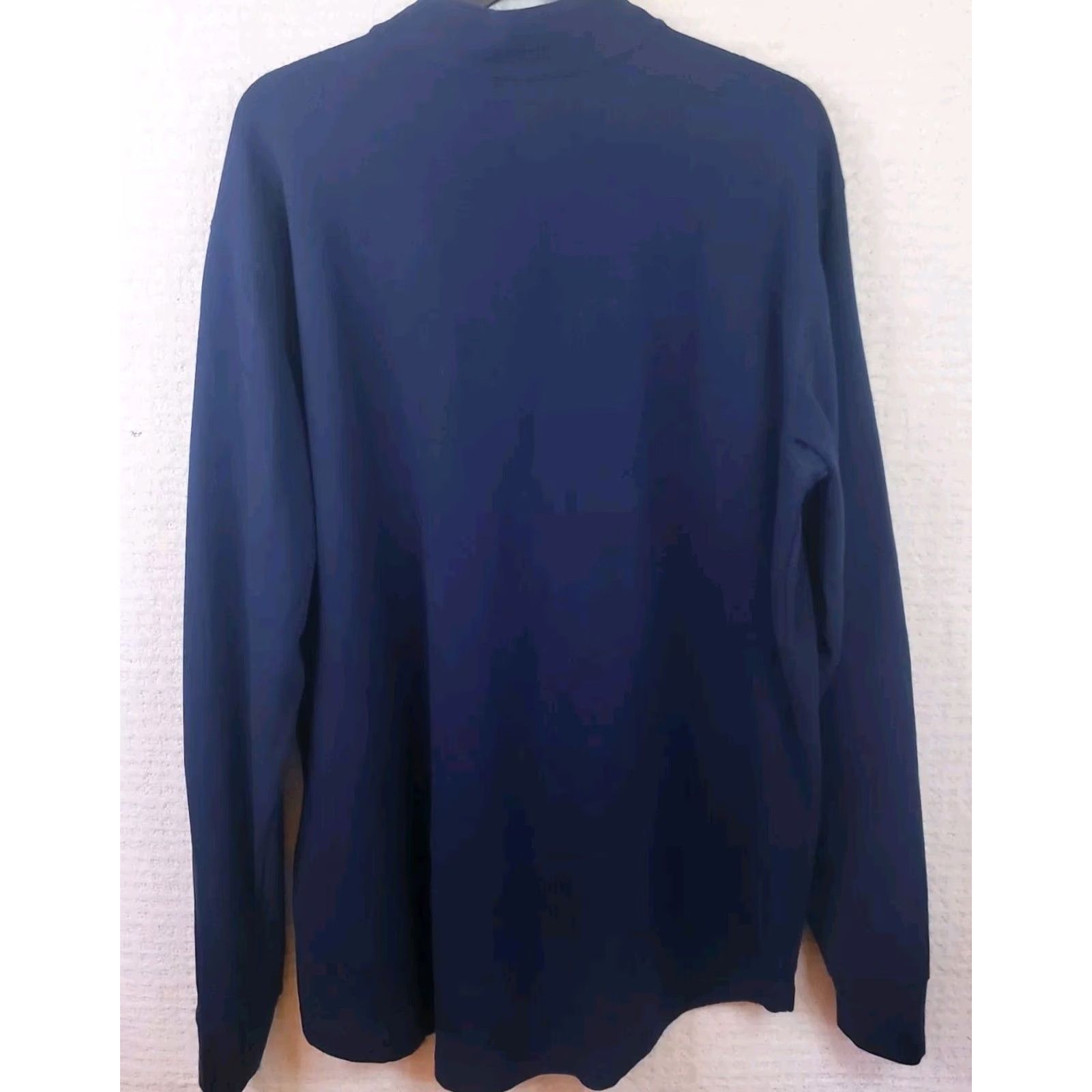 Carhartt Carhartt Sweatshirt 1/4 Zip Pullover Mens 2XLT Navy Logo Solid Relaxed Big & Tall Size US XXL / EU 58 / 5 - 6 Thumbnail