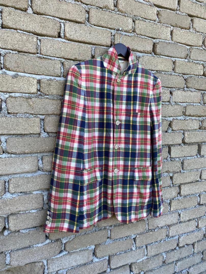 Comme des Garcons Homme Plus Comme des Garcons Homme Plus AD2007 Plaid Button Up Jacke Size US S / EU 44-46 / 1 - 4 Thumbnail