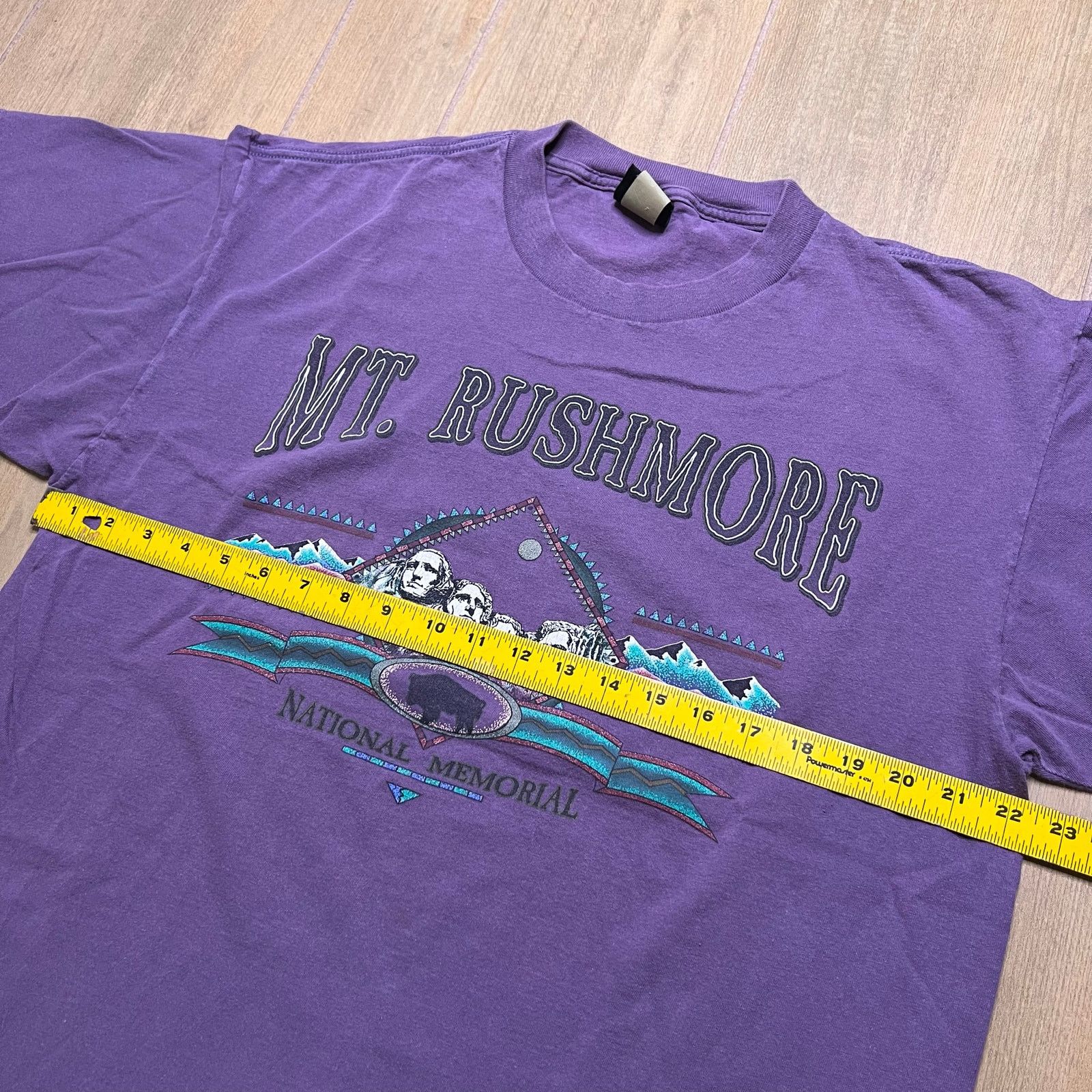 Vintage Vintage 90s Mt Rushmore National Memorial t shirt XL USA Size US XL / EU 56 / 4 - 7 Thumbnail