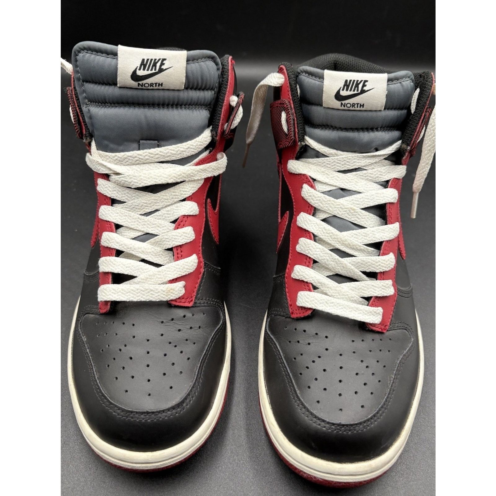 Nike Size 7.5 - Nike Dunk High Red - 317982-051 Size US 11.5 / EU 44-45 - 2 Thumbnail