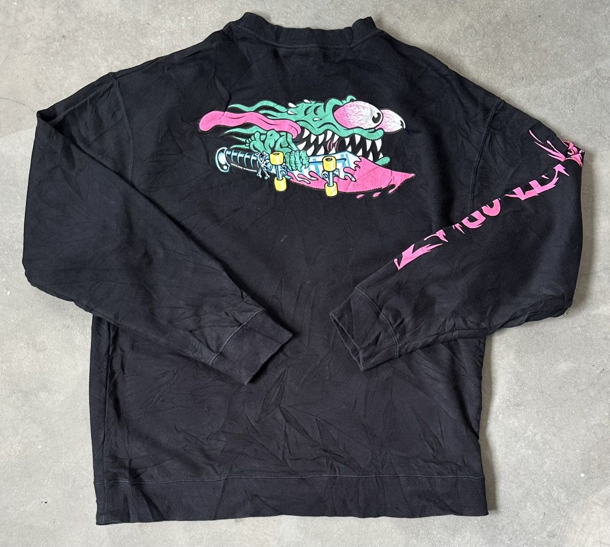Santa Cruz Skateboards SANTA CRUZ SKATEBOARD x MEEK SC SLASHER TEE Size US XL / EU 56 / 4 - 1 Thumbnail