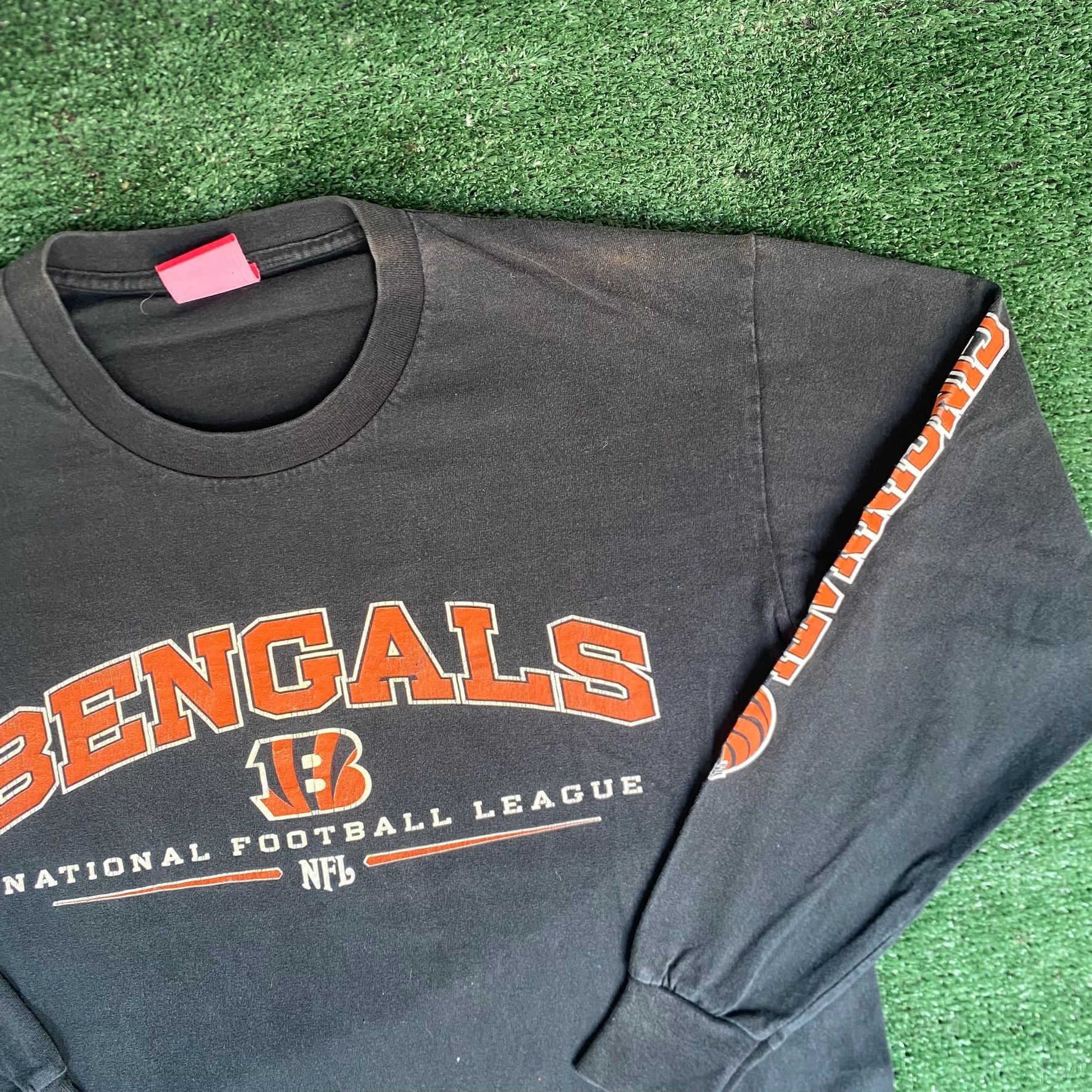 NFL × Vintage Vintage Y2K Cincinnati Bengals Shirt NFL Football Logo Tee Size US L / EU 52-54 / 3 - 2 Thumbnail