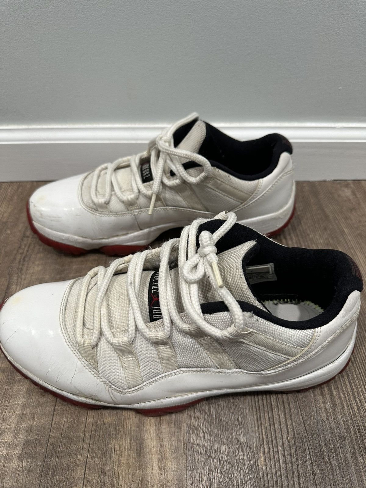 Jordan Brand Jordan 11 Low ‘Cherry Bottom’ (2012) Size US 9.5 / EU 42-43 - 3 Thumbnail