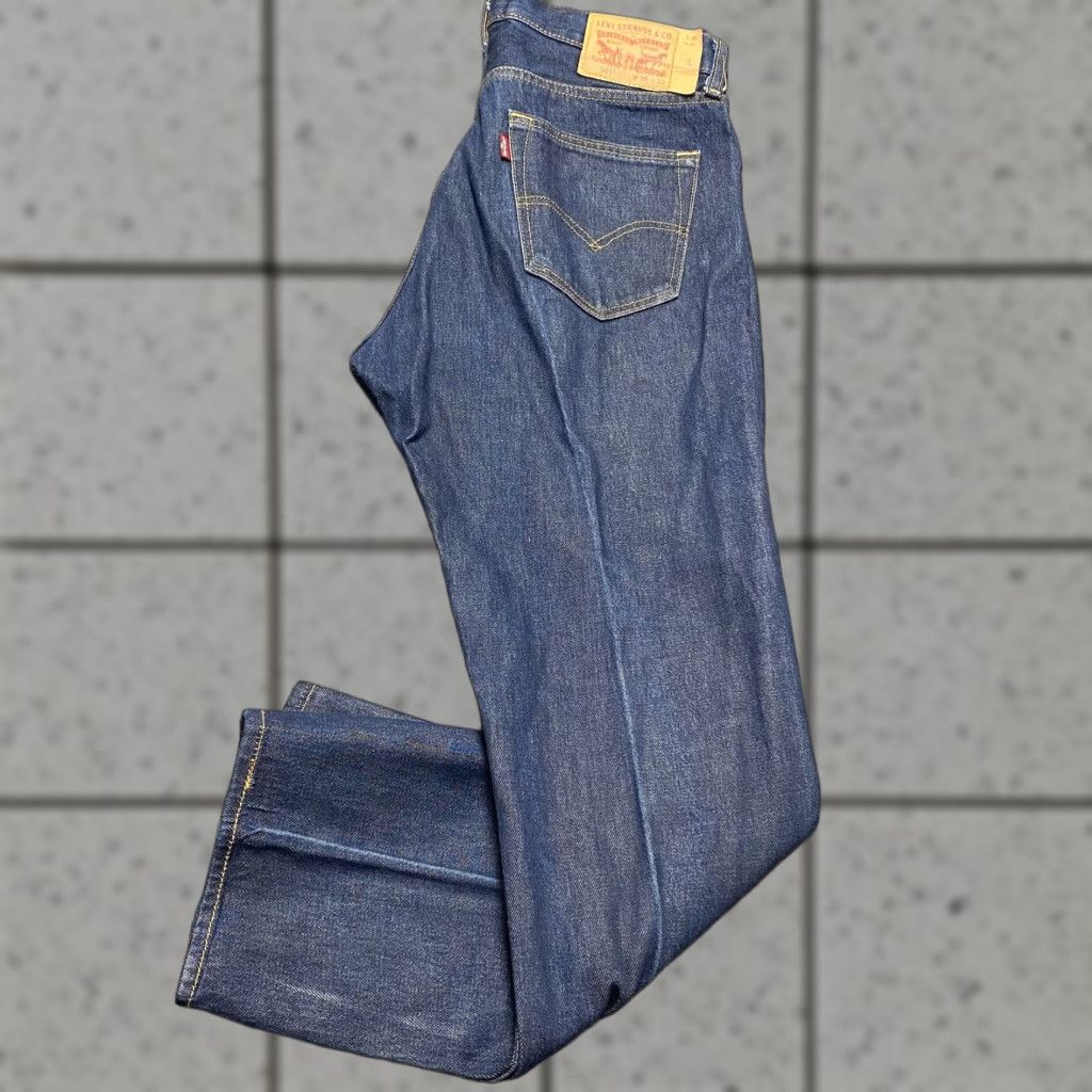 VINTAGE Levi's 501 Jeans Mens 36x32 Denim Straight Leg Raw
