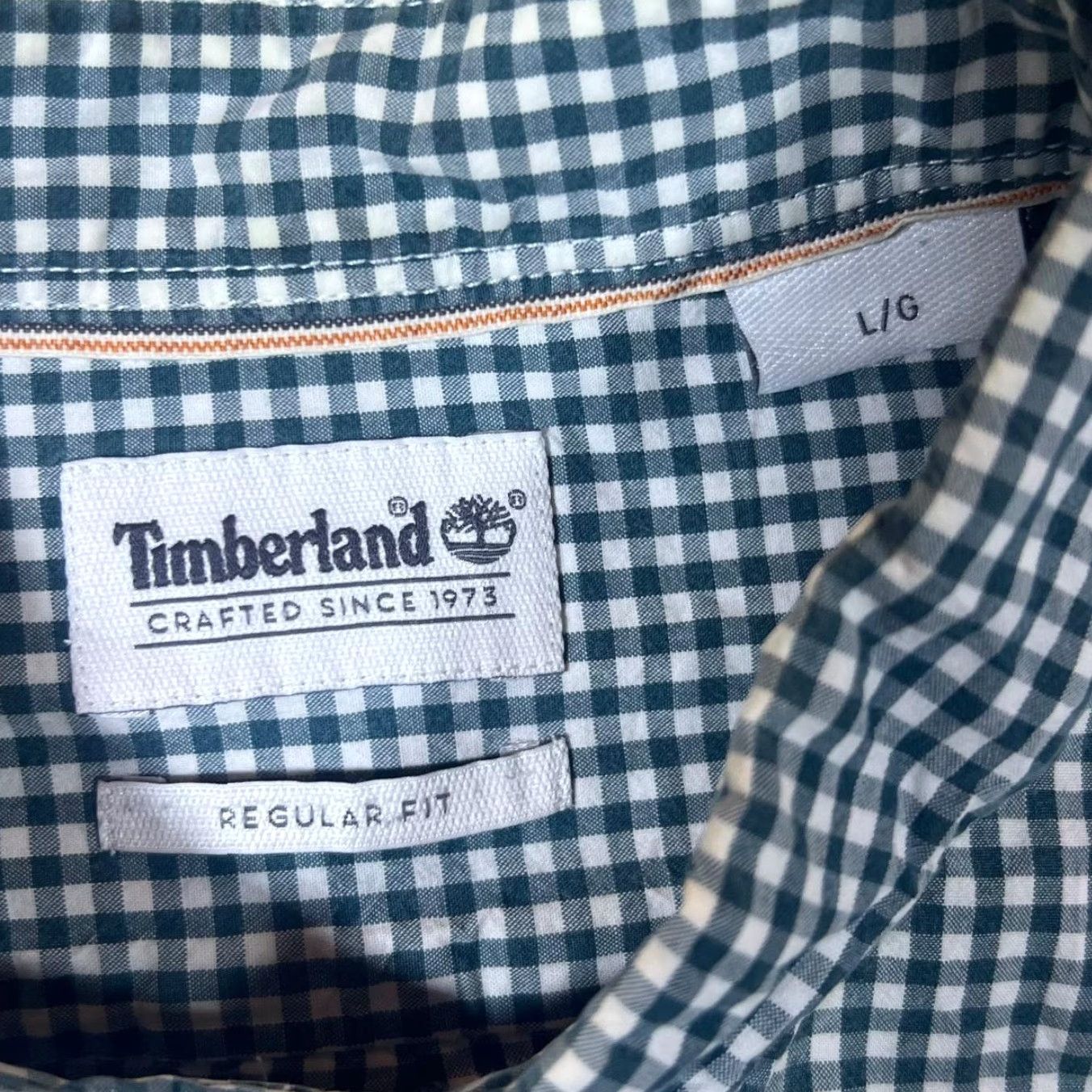 Timberland Timberland Regular Fit Green White Check Long Sleeve Button-Up Cotton Shirt Large Mens Regular Fit Shirt VINTAGE? No (keep if not vintage) Size US L / EU 52-54 / 3 - 4 Thumbnail