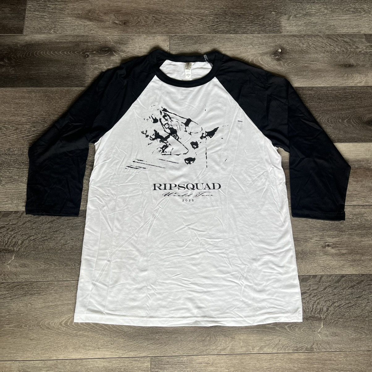 Drain Gang × Sad Boys Drain Gang Bladee x Ripsquad RS 2025 World Tour Raglan Shirt Size US M / EU 48-50 / 2 - 1 Thumbnail