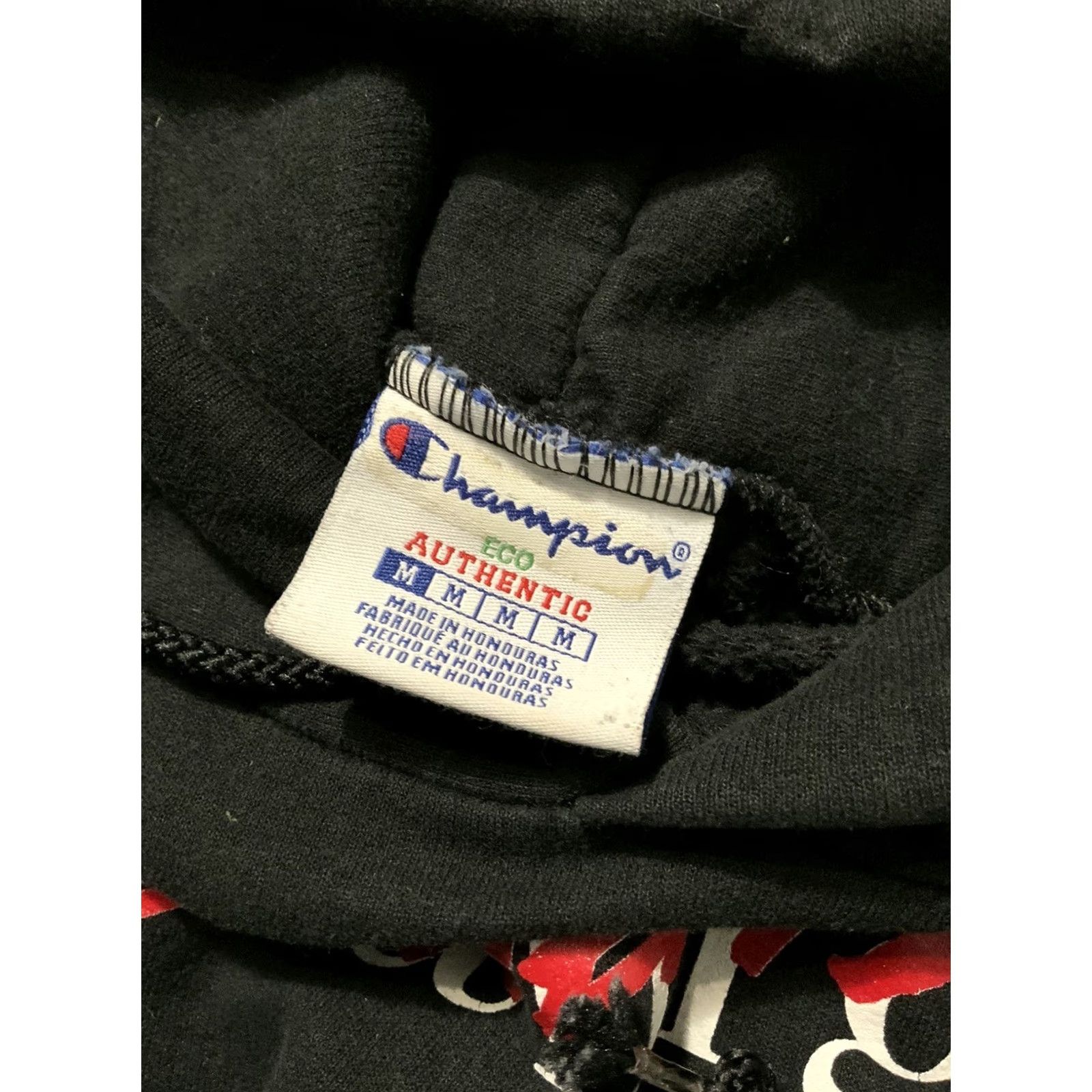 Champion VINTAGE Champion Hoodie Mens M Black Totally Unprofessional Alchemist Midnight Studios Posse Size US M / EU 48-50 / 2 - 7 Thumbnail
