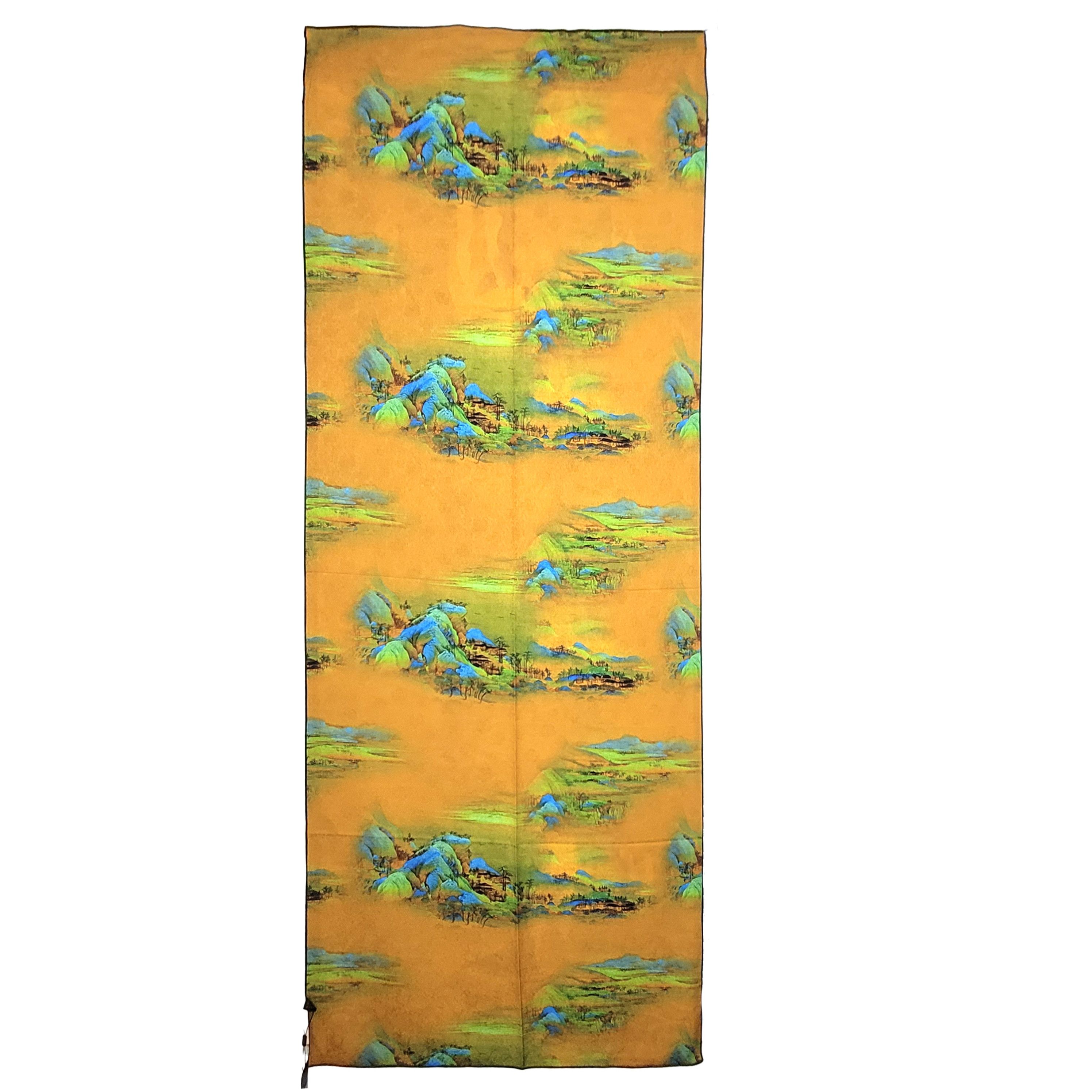 Other Double-Sided Silk Scarf 27"x70" Long Rectangle 3315 Size ONE SIZE - 7 Thumbnail