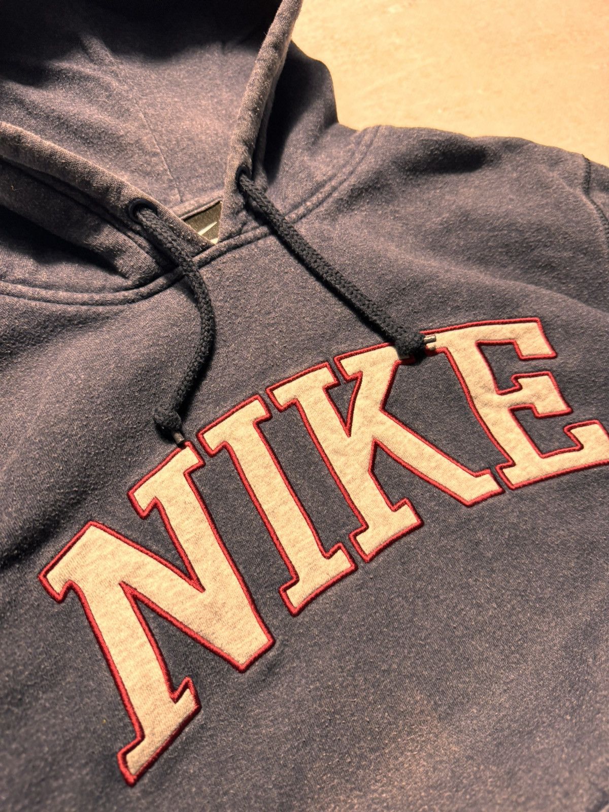 Nike × Vintage NIKE VINTAGE CENTER LOGO OVERSIZE BOXY HOODIE Size US M / EU 48-50 / 2 - 5 Thumbnail