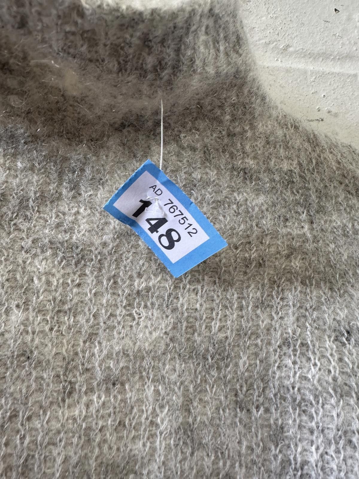 Allsaints AllSaints Women's Gray Knit Sweater Small Size S / US 4 / IT 40 - 4 Thumbnail