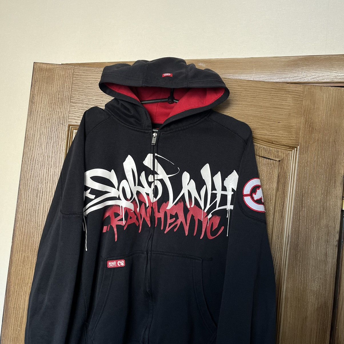 Ecko Unltd. Y2k Zip Vintage Hoodie Ecko Untld Big embroidered Logo Size US M / EU 48-50 / 2 - 3 Thumbnail