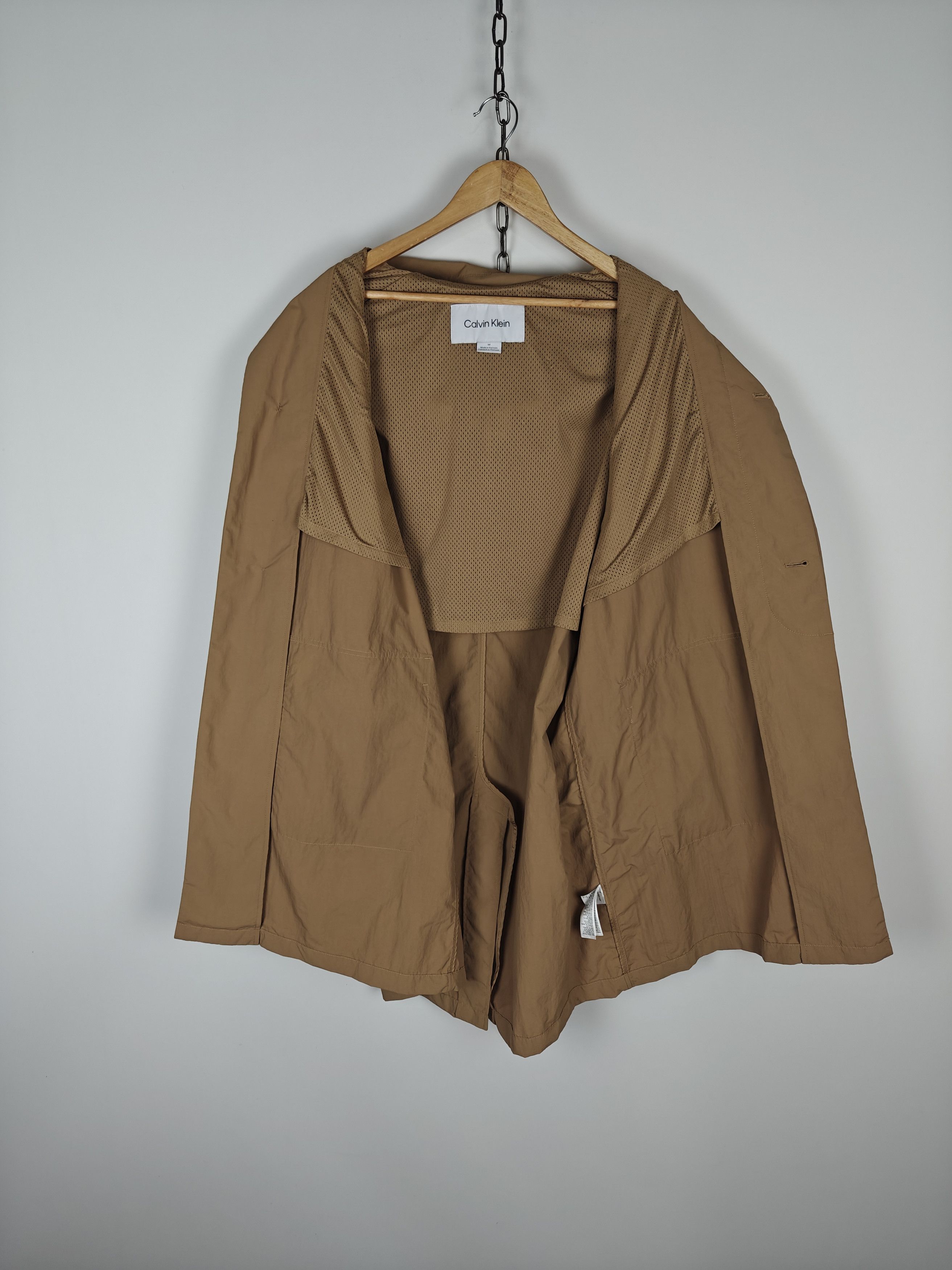 Calvin Klein Calvin Klein Trench Jacket Light Brown size M Size US M / EU 48-50 / 2 - 8 Thumbnail