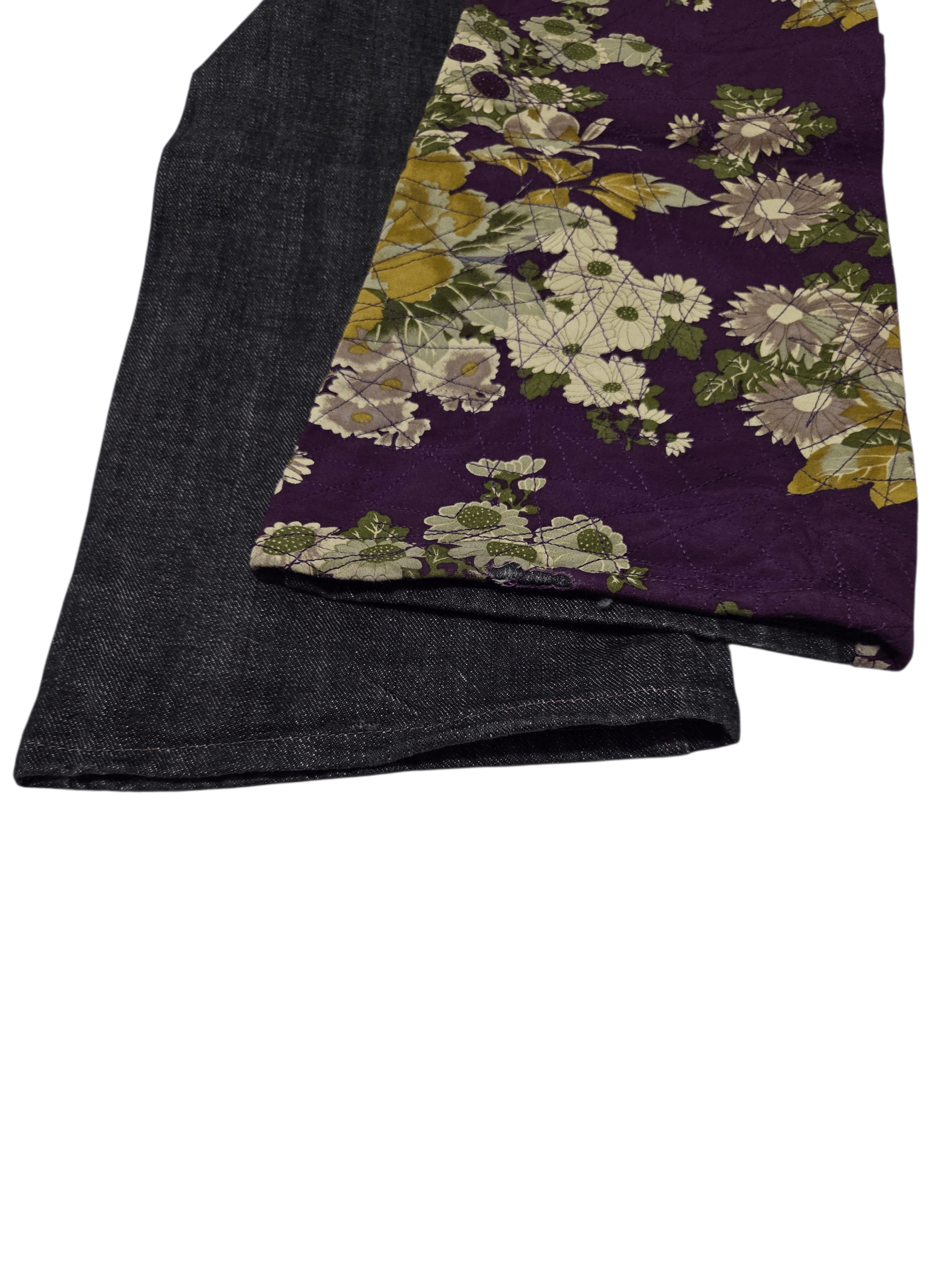 If Six Was Nine Rare 🔥 Japanese Brand Glamdy Flowers Sukajan Size US 32 / EU 48 - 9 Thumbnail