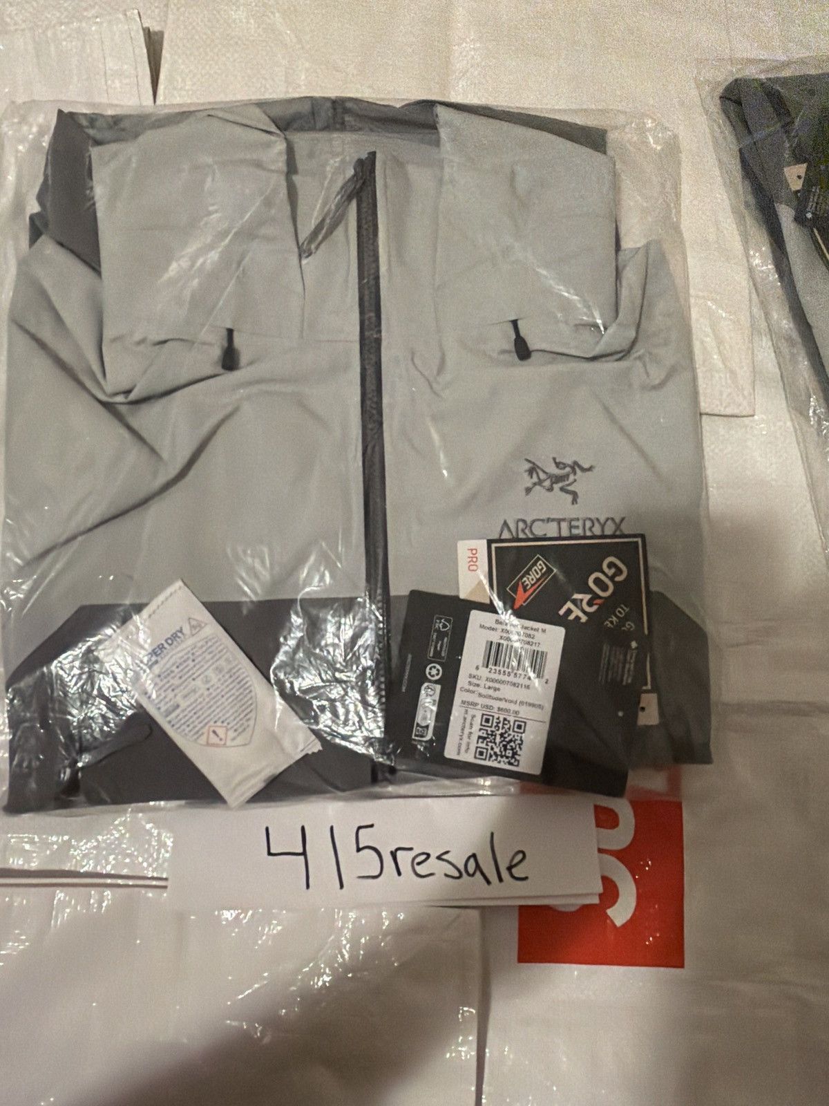 Arc'teryx Arc’teryx Beta AR Jacket Goretex Pro Solitude Void Size US L / EU 52-54 / 3 - 4 Thumbnail