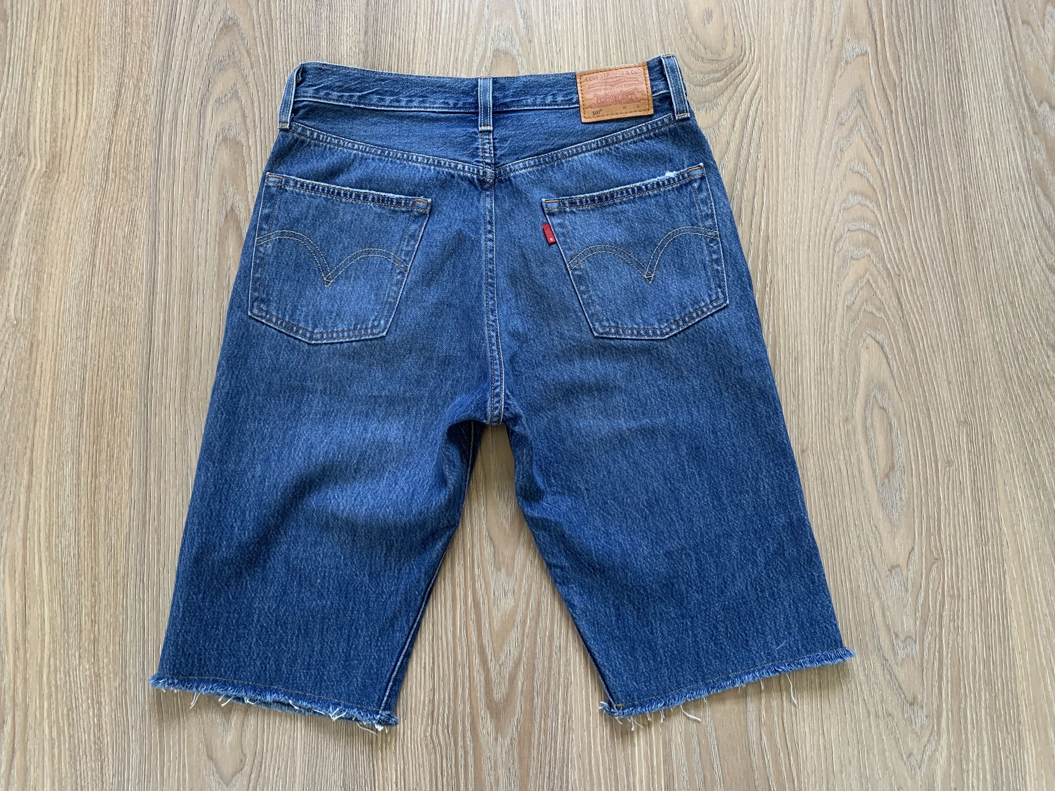 Denime × Levi's Levis Blue Denim Shorts Breeches Size US 29 - 3 Thumbnail