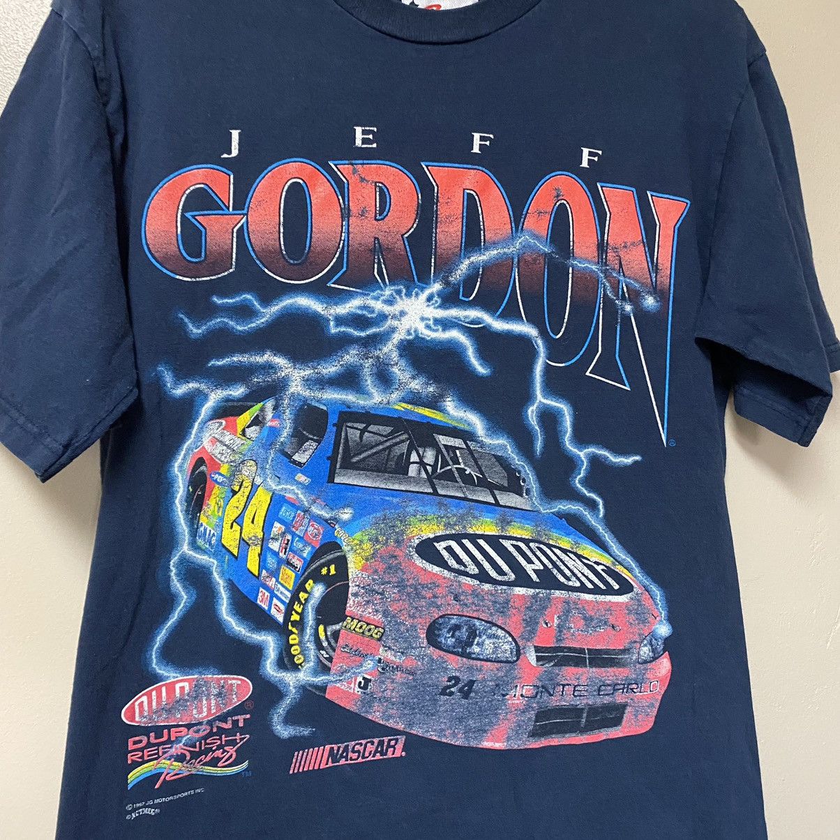 NASCAR × Nutmeg Vintage Jeff Gordon #24 Nascar Racing Shirt size Medium 1997 Size US M / EU 48-50 / 2 - 3 Thumbnail