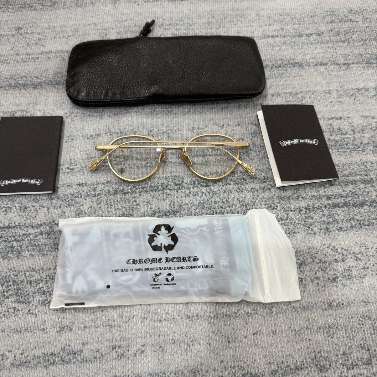 Chrome Hearts CHROME HEARTS THICK EYEGLASSES Size ONE SIZE - 3 Thumbnail