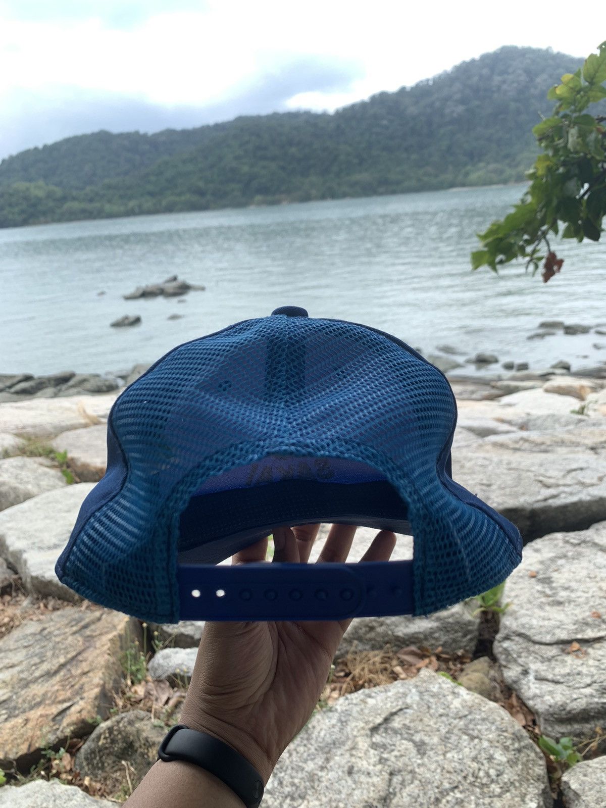 Japanese Brand Mizuno Sakai half trucker hat Size ONE SIZE - 2 Thumbnail