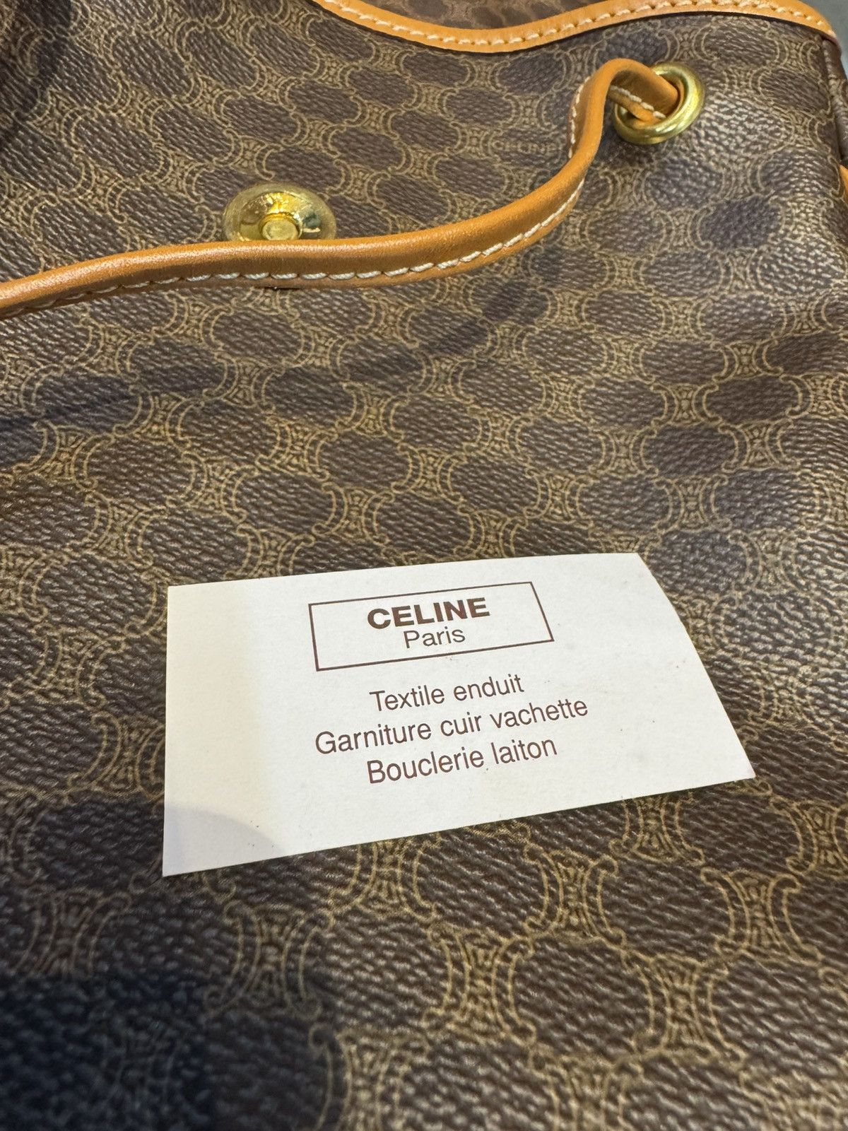 Celine CELINE C.E06-2 MACADAM MONOGRAM COATED FABRIC BAGPACK Size ONE SIZE - 15 Thumbnail