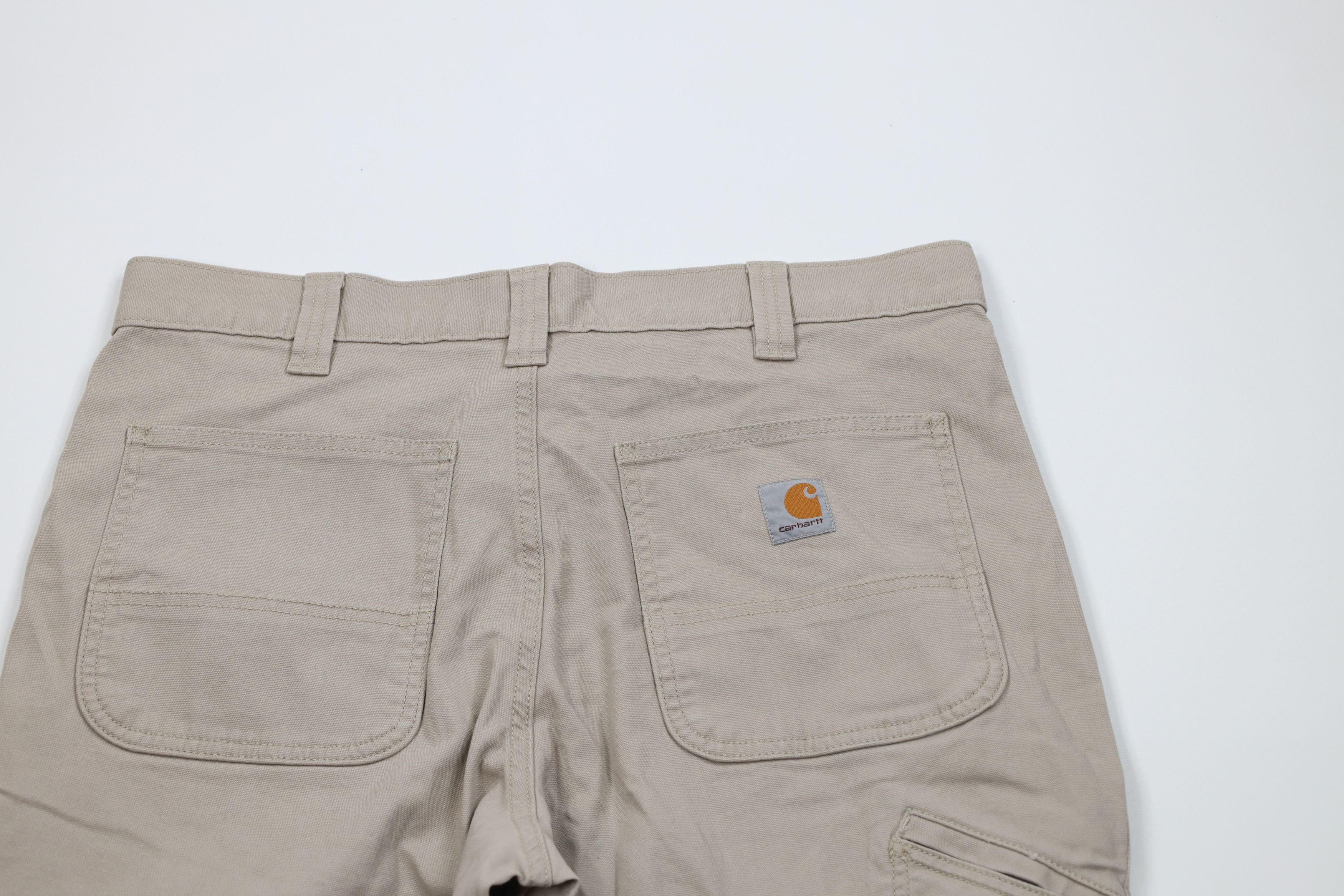 Carhartt Vintage Y2K Carhartt Fit Stretch Wide Leg Pants Beige Size US 34 / EU 50 - 10 Thumbnail